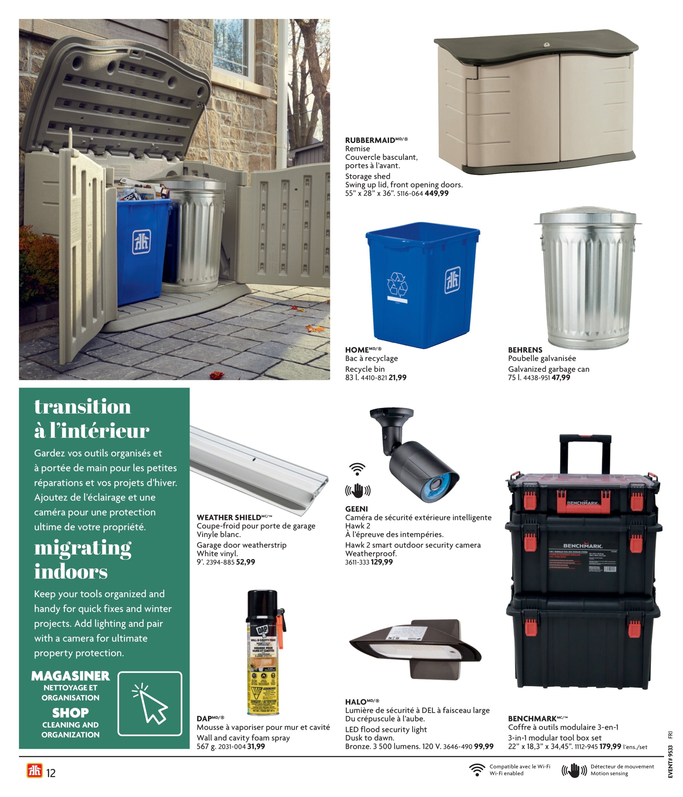 Circulaire Home Hardware - Automne et Hiver