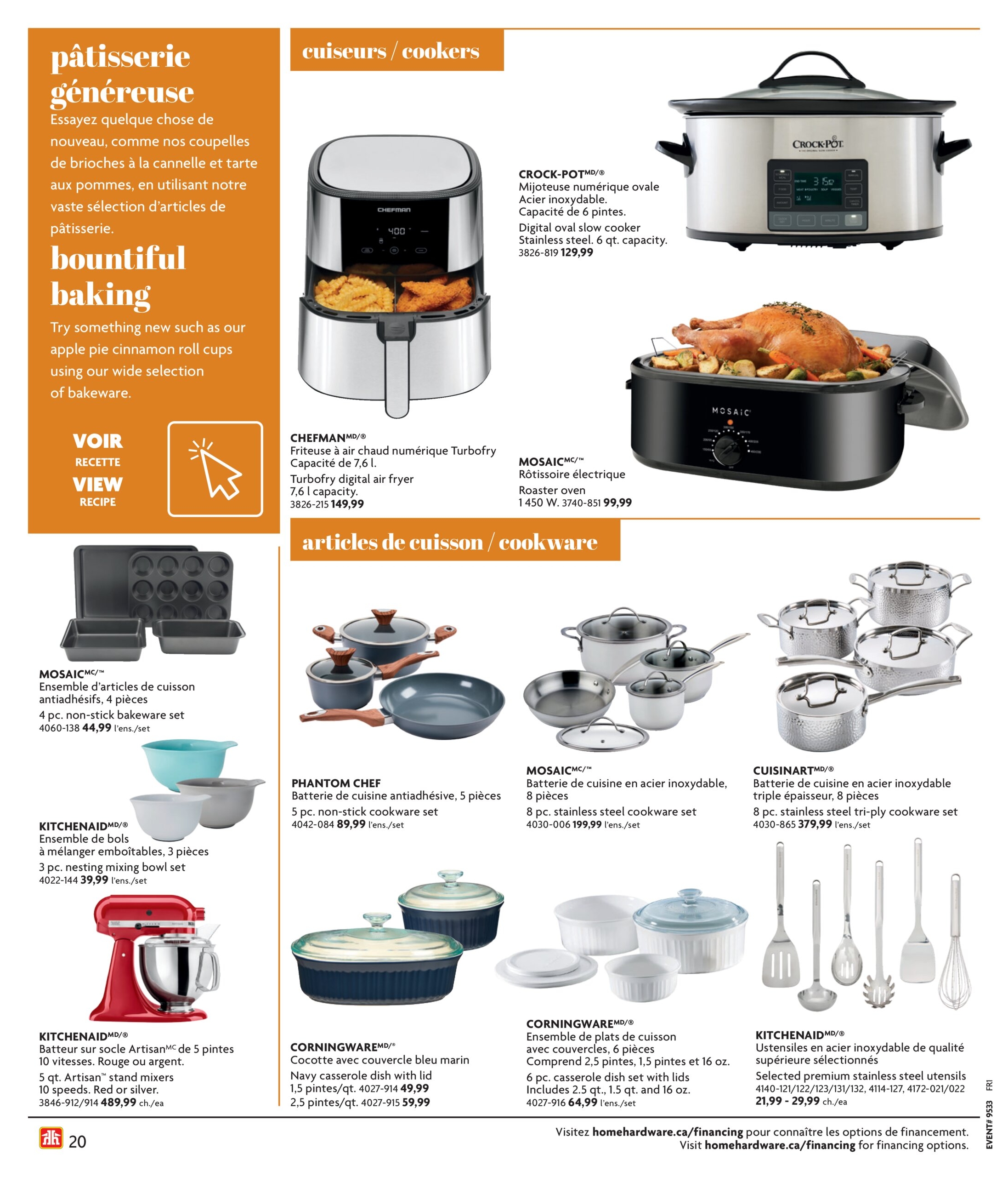 Circulaire Home Hardware - Automne et Hiver