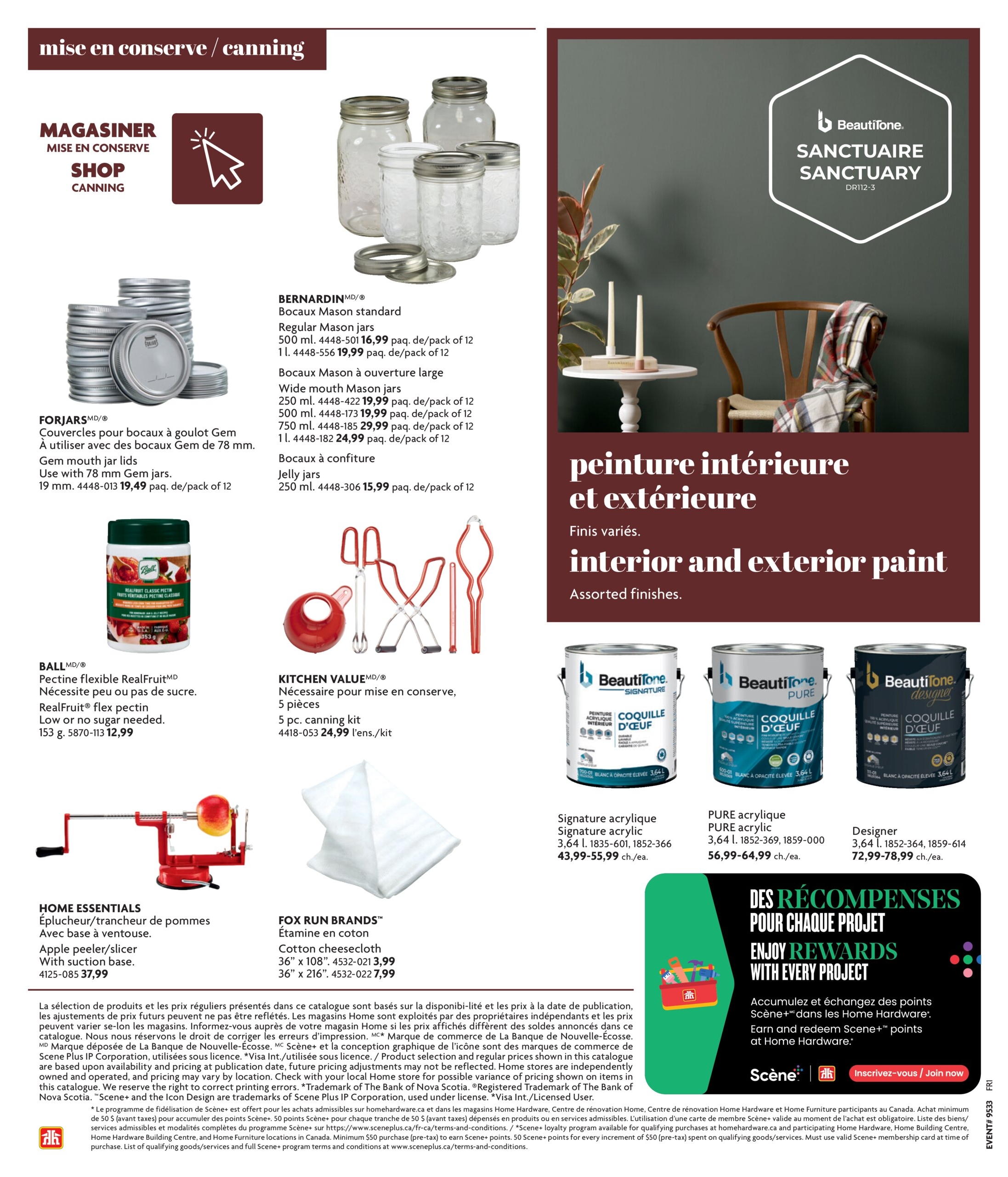 Circulaire Home Hardware - Automne et Hiver