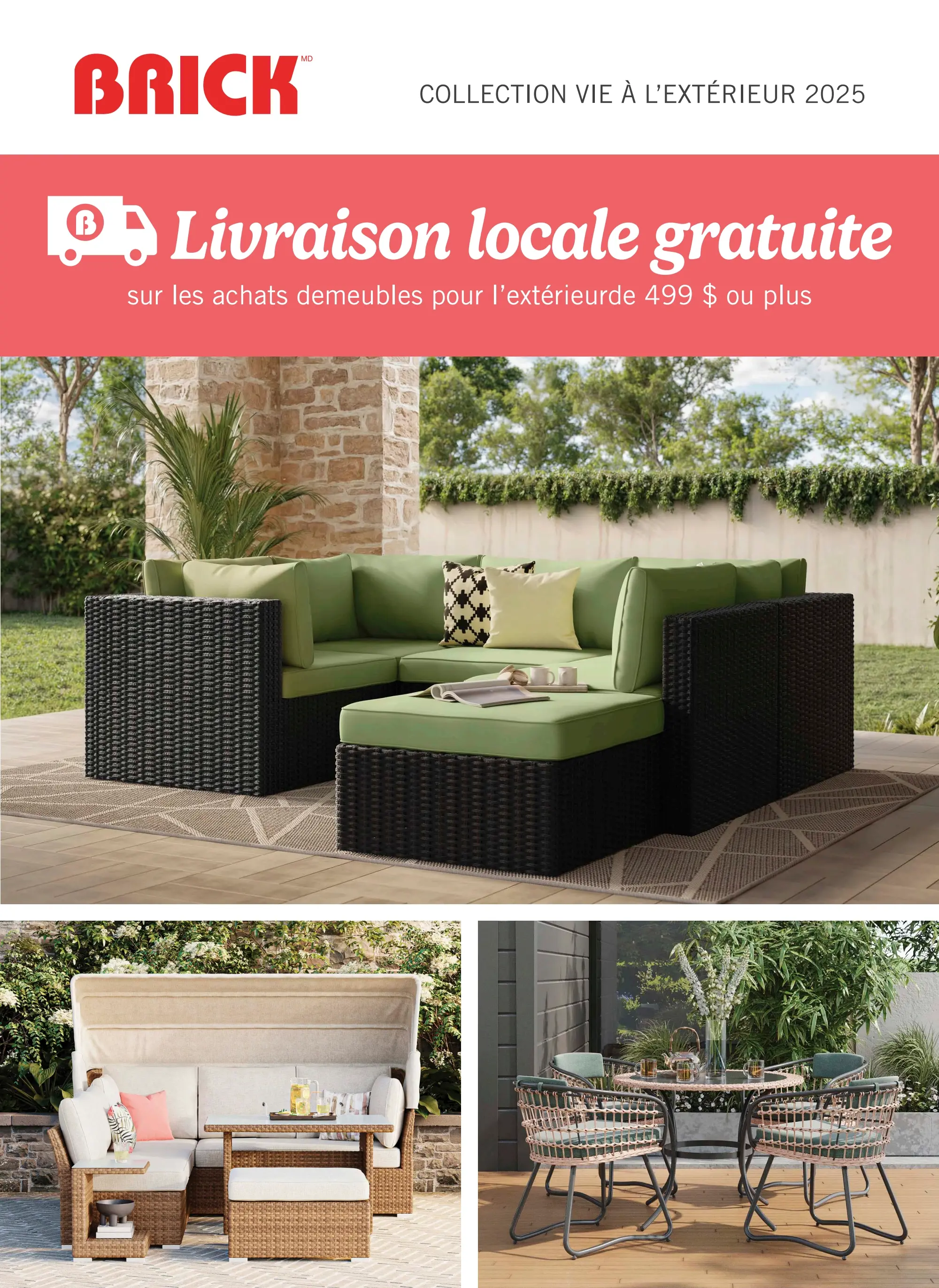 Circulaire Brick - Furnitures Extérieurs