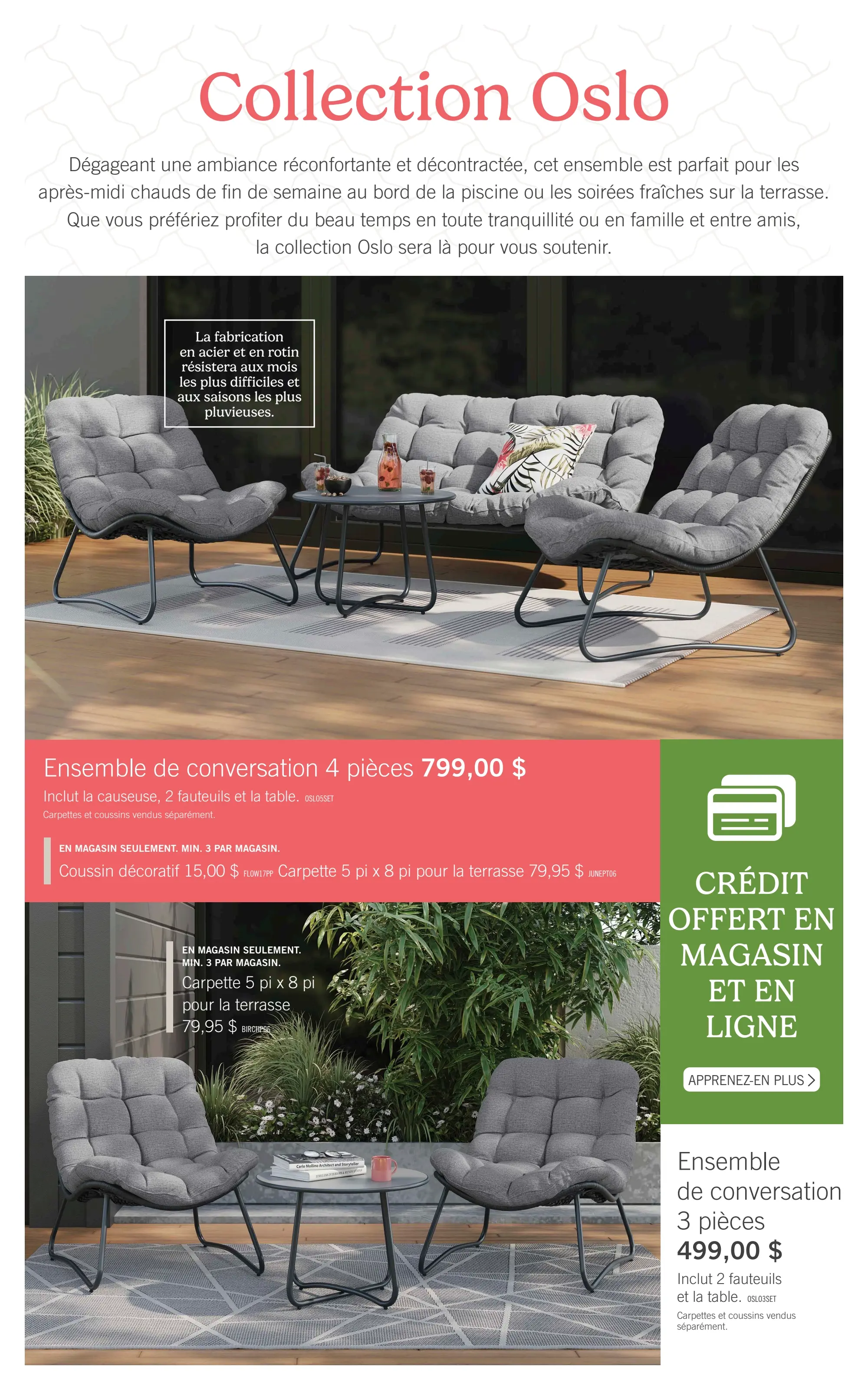 Circulaire Brick - Furnitures Extérieurs