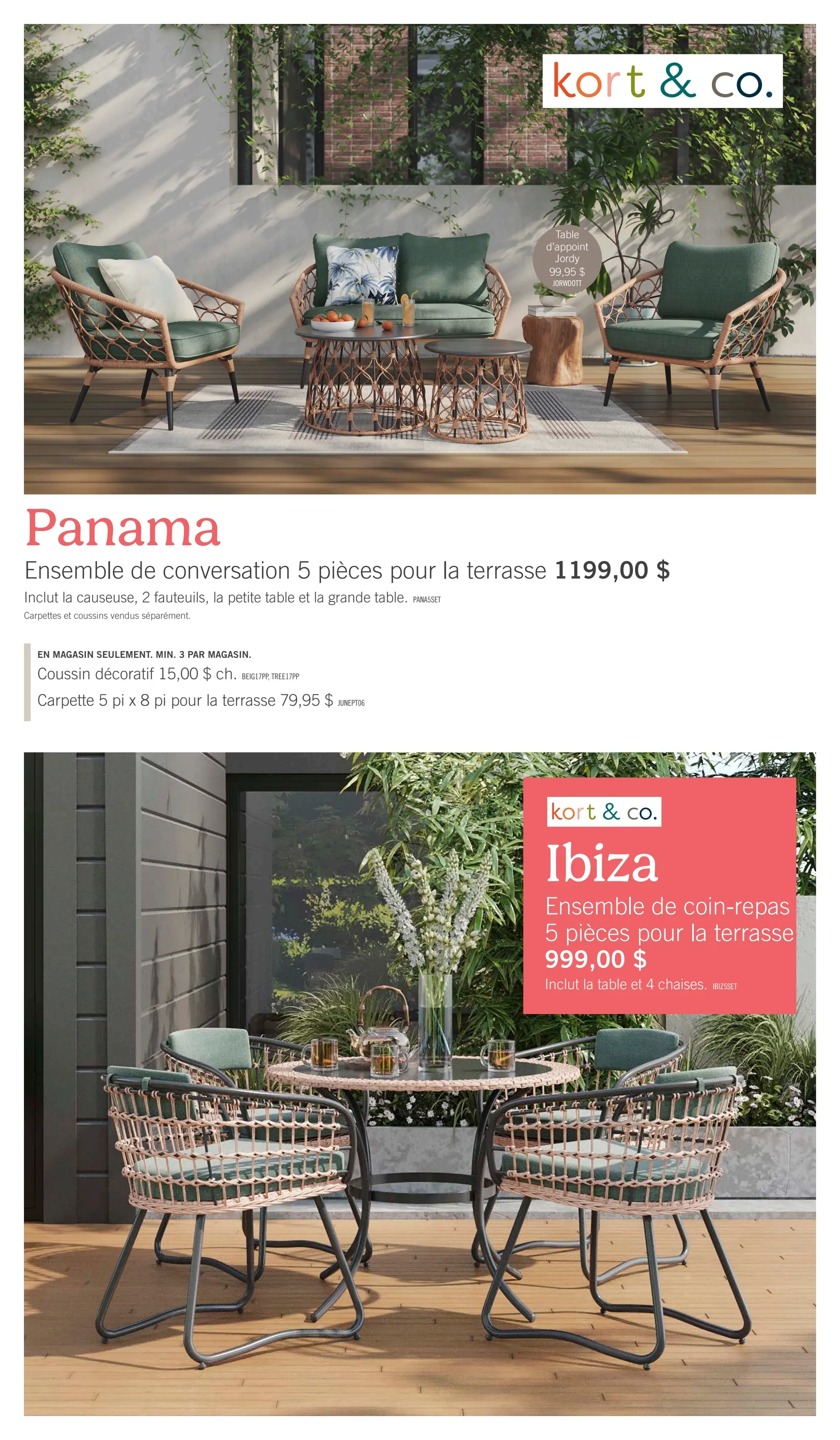 Circulaire Brick - Furnitures Extérieurs