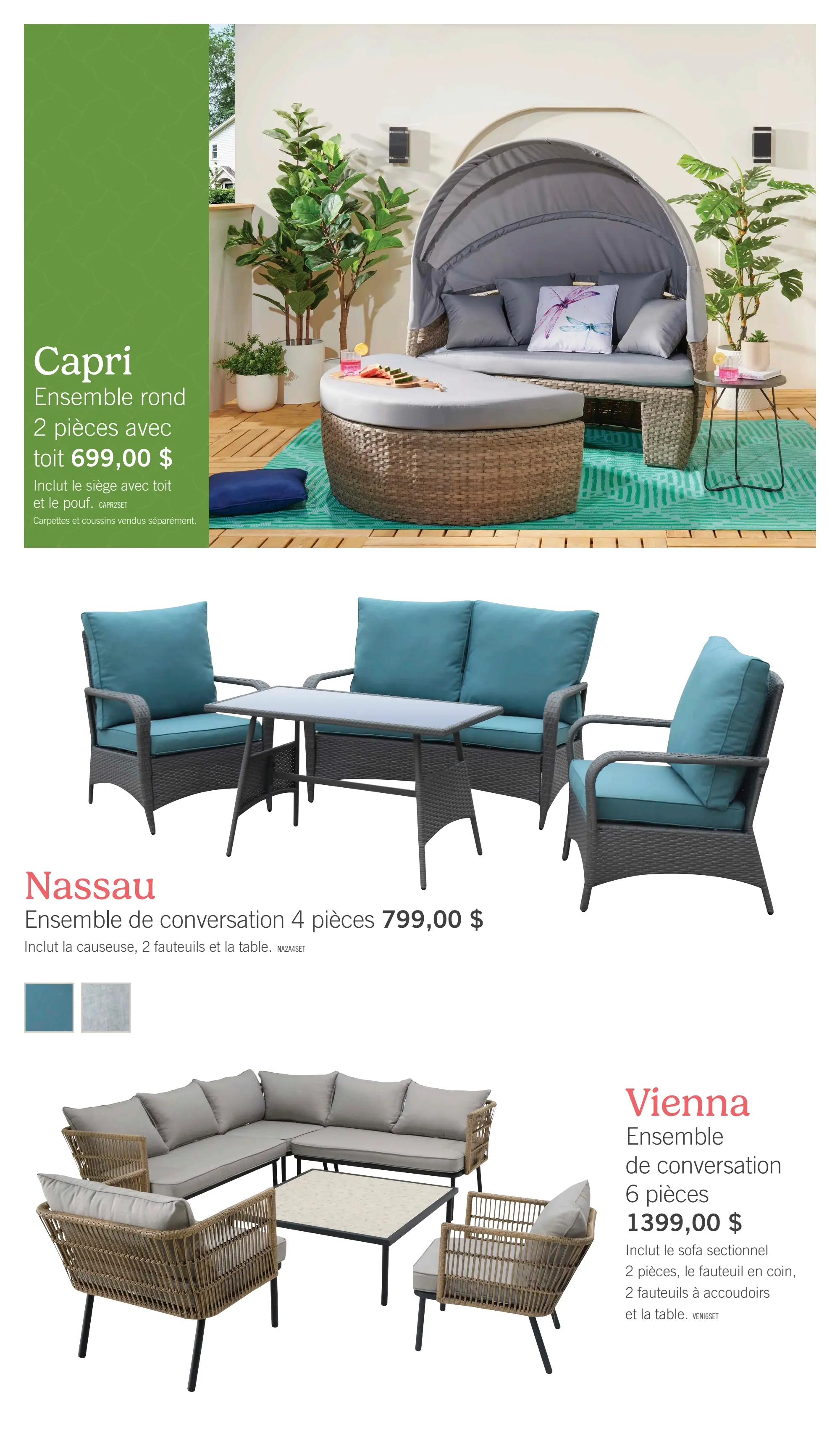 Circulaire Brick - Furnitures Extérieurs