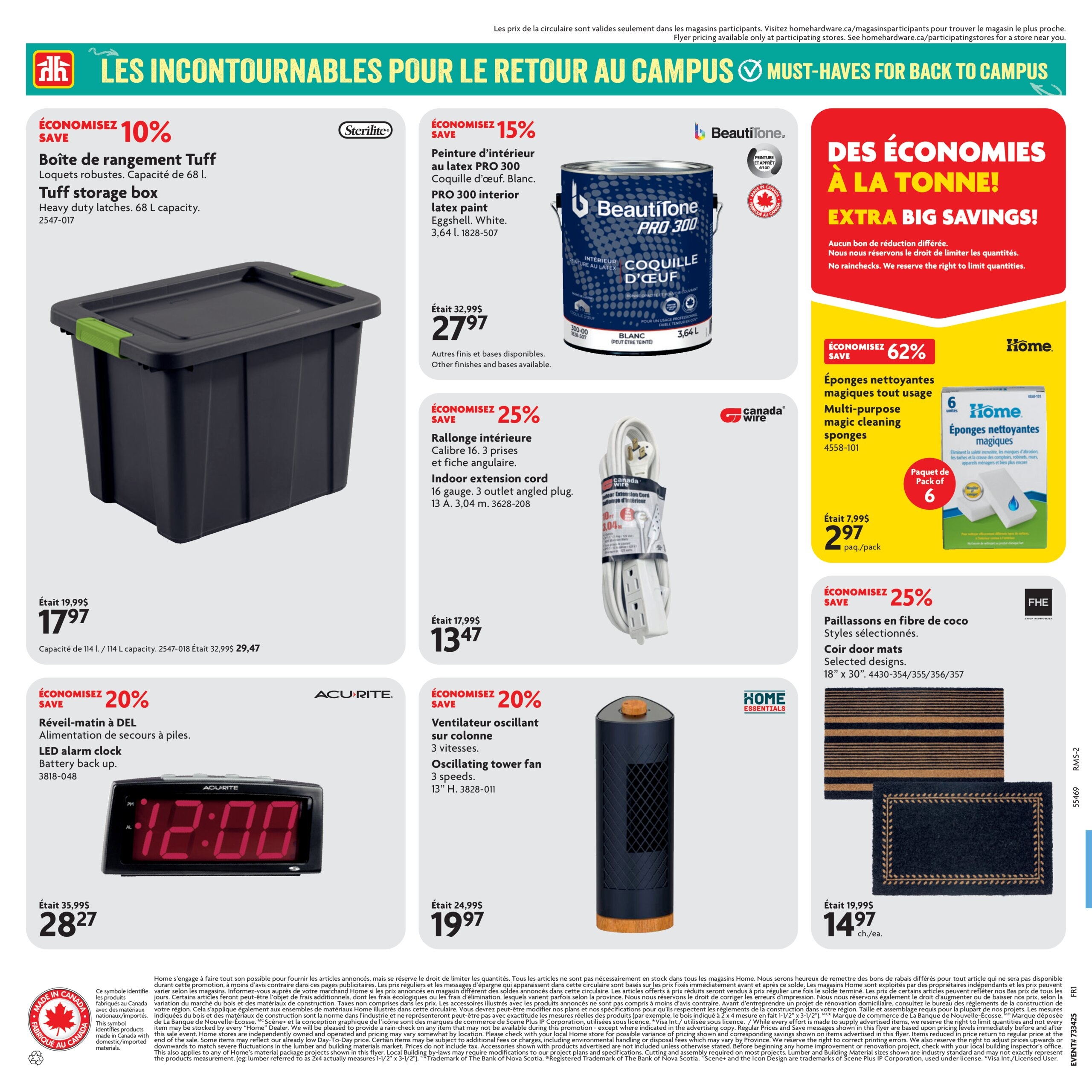 Circulaire Home Hardware