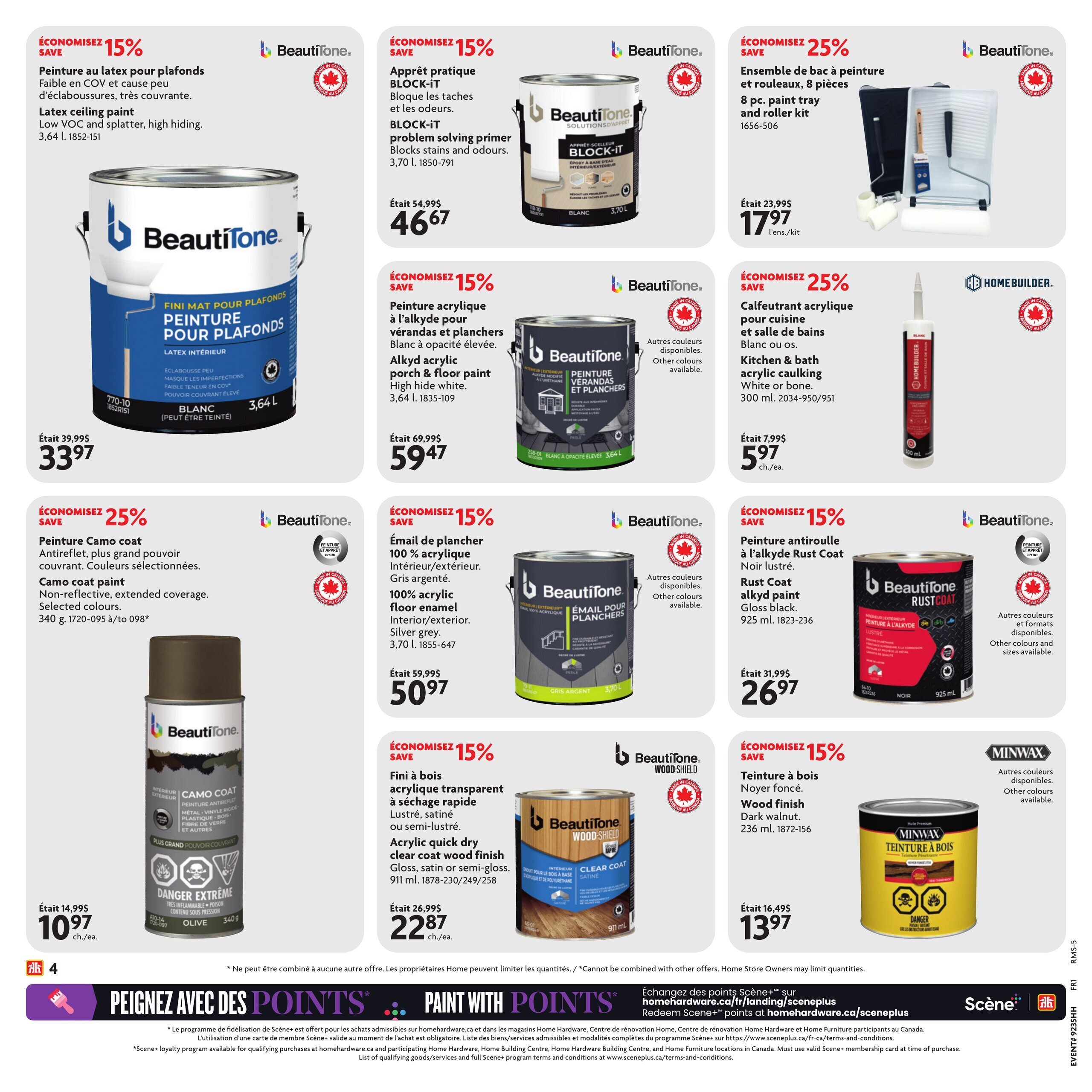 Circulaire Home Hardware