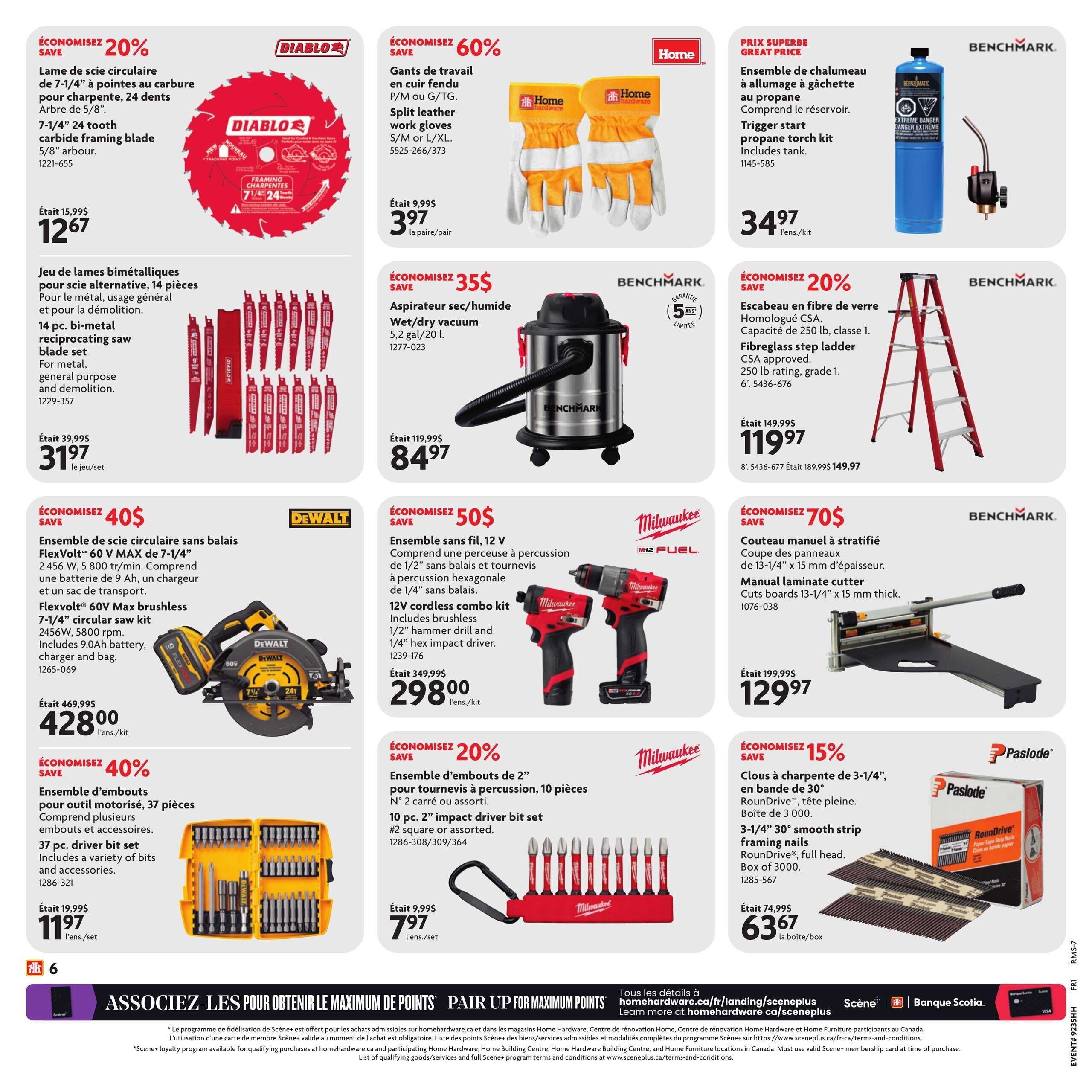 Circulaire Home Hardware