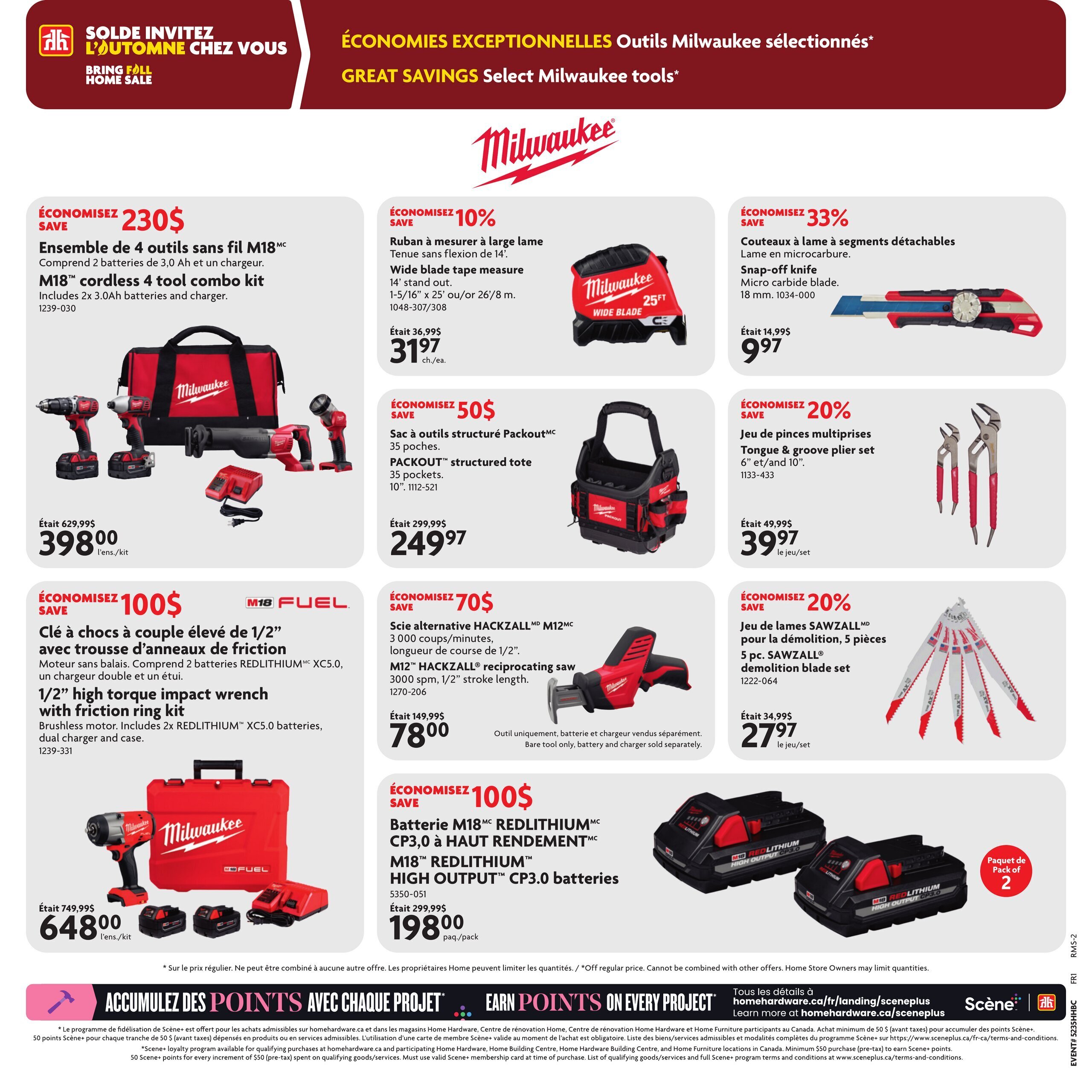 Circulaire Home Hardware