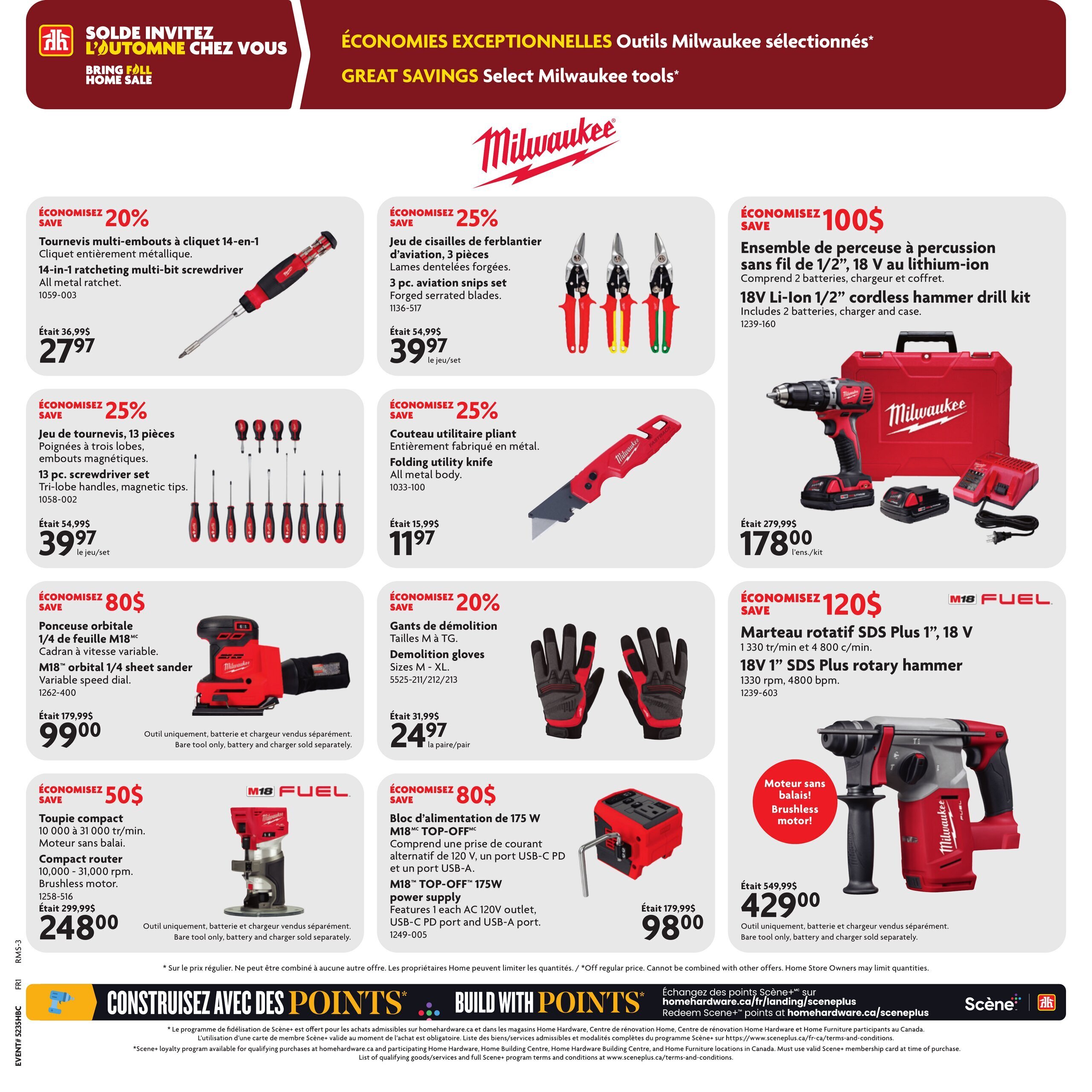 Circulaire Home Hardware