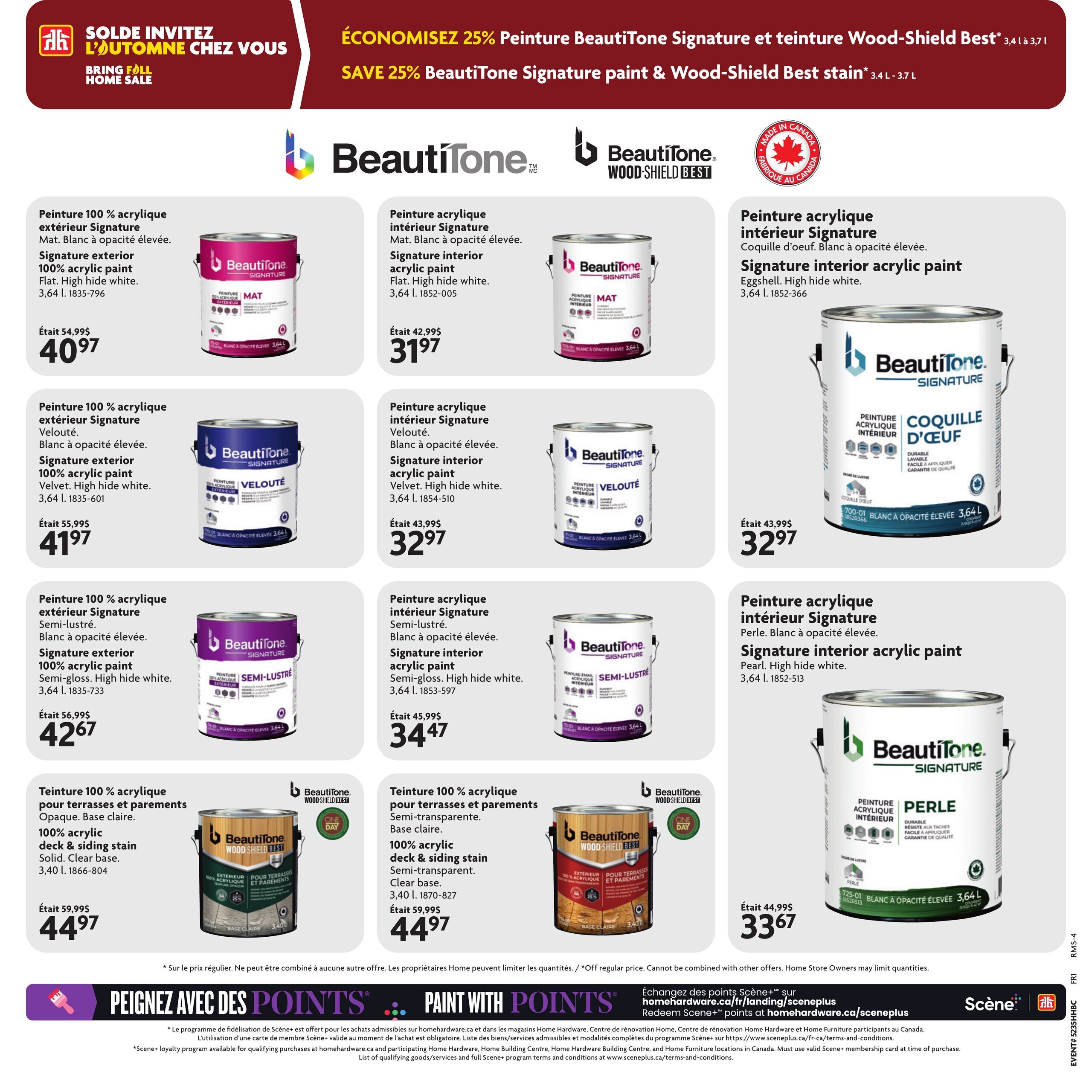 Circulaire Home Hardware