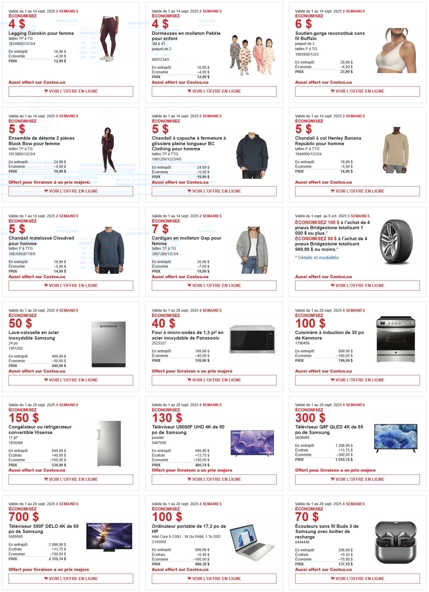 Circulaire Costco