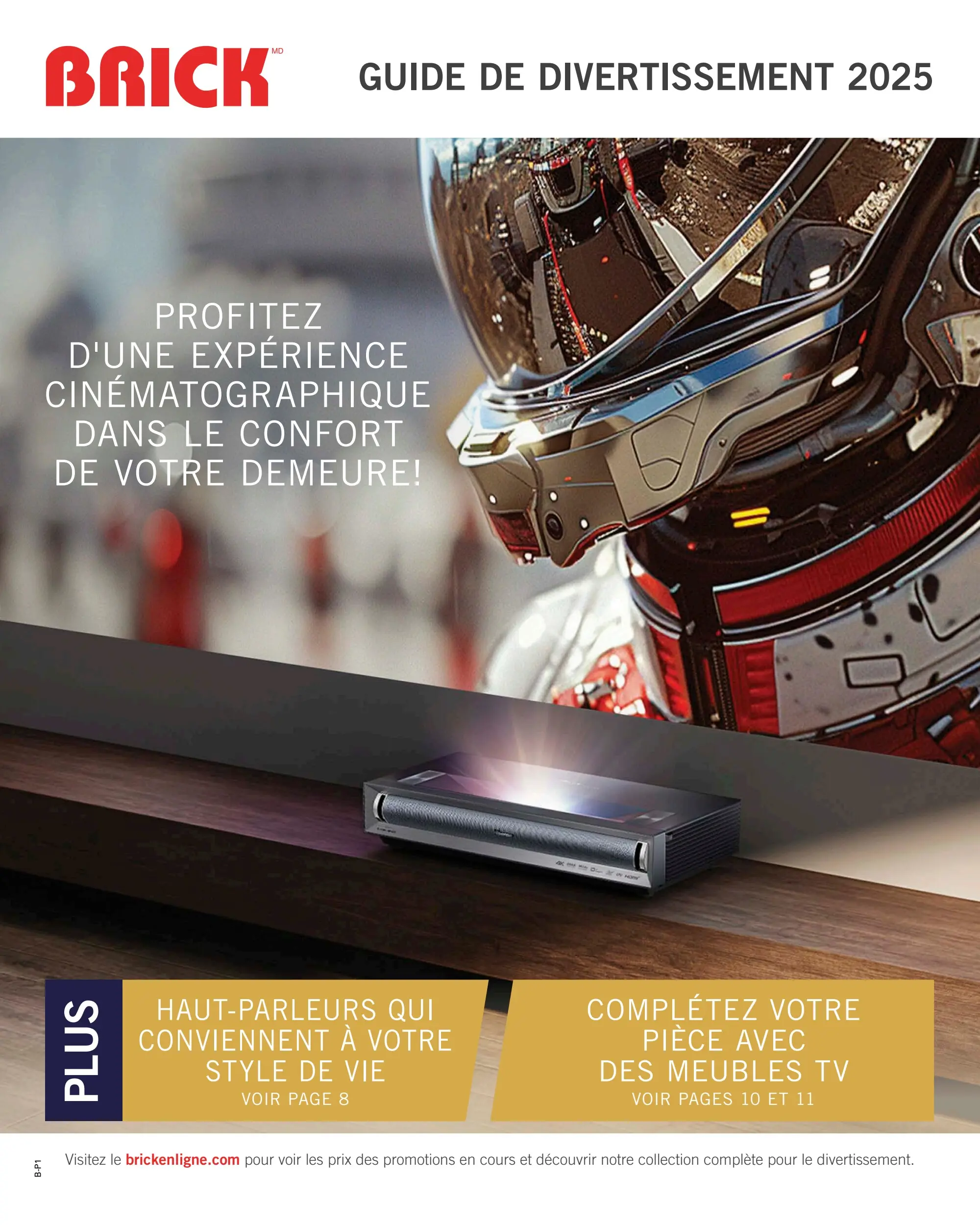 Circulaire Brick - Guide de Divertissement 2025