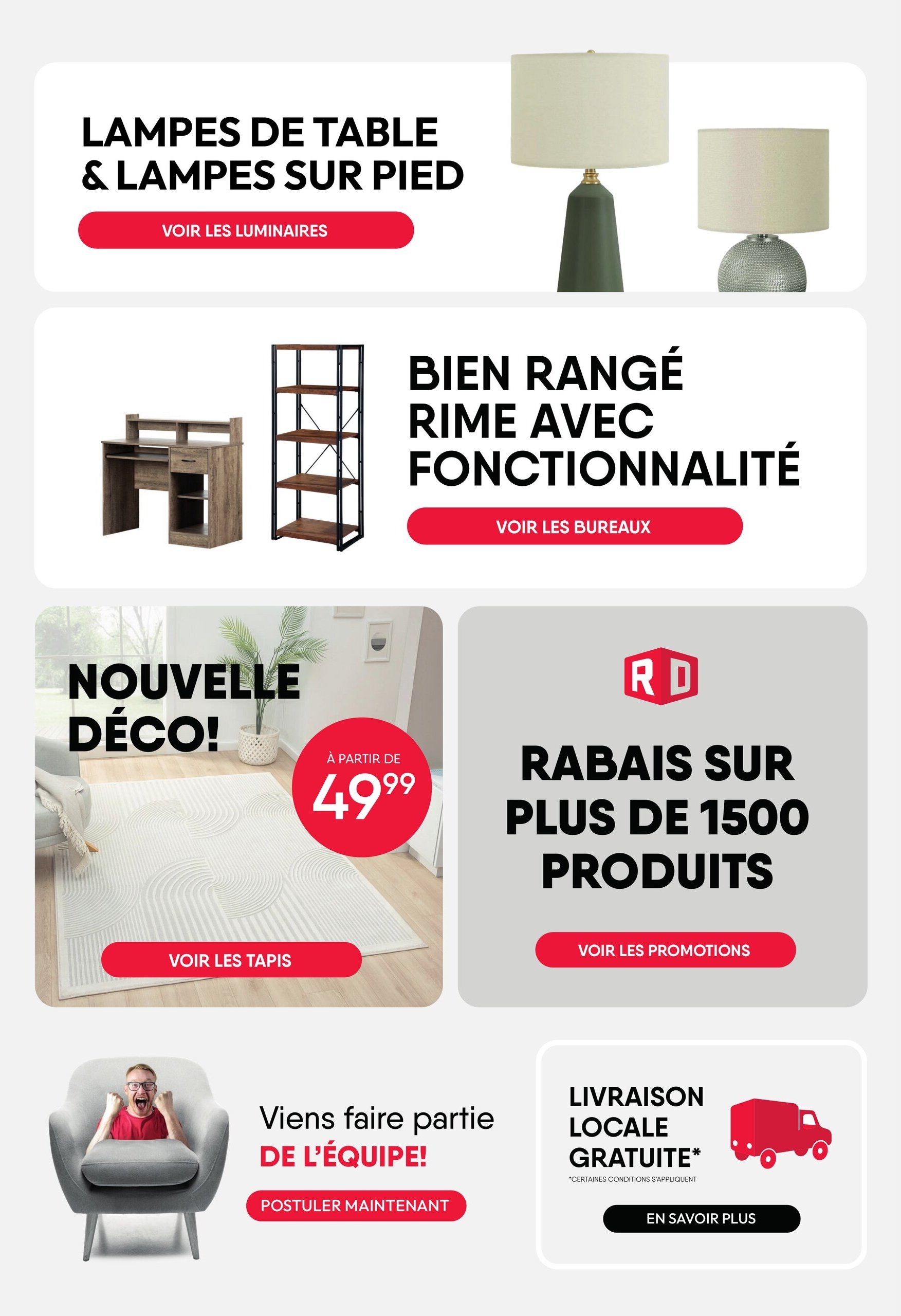 Circulaire Meubles RD