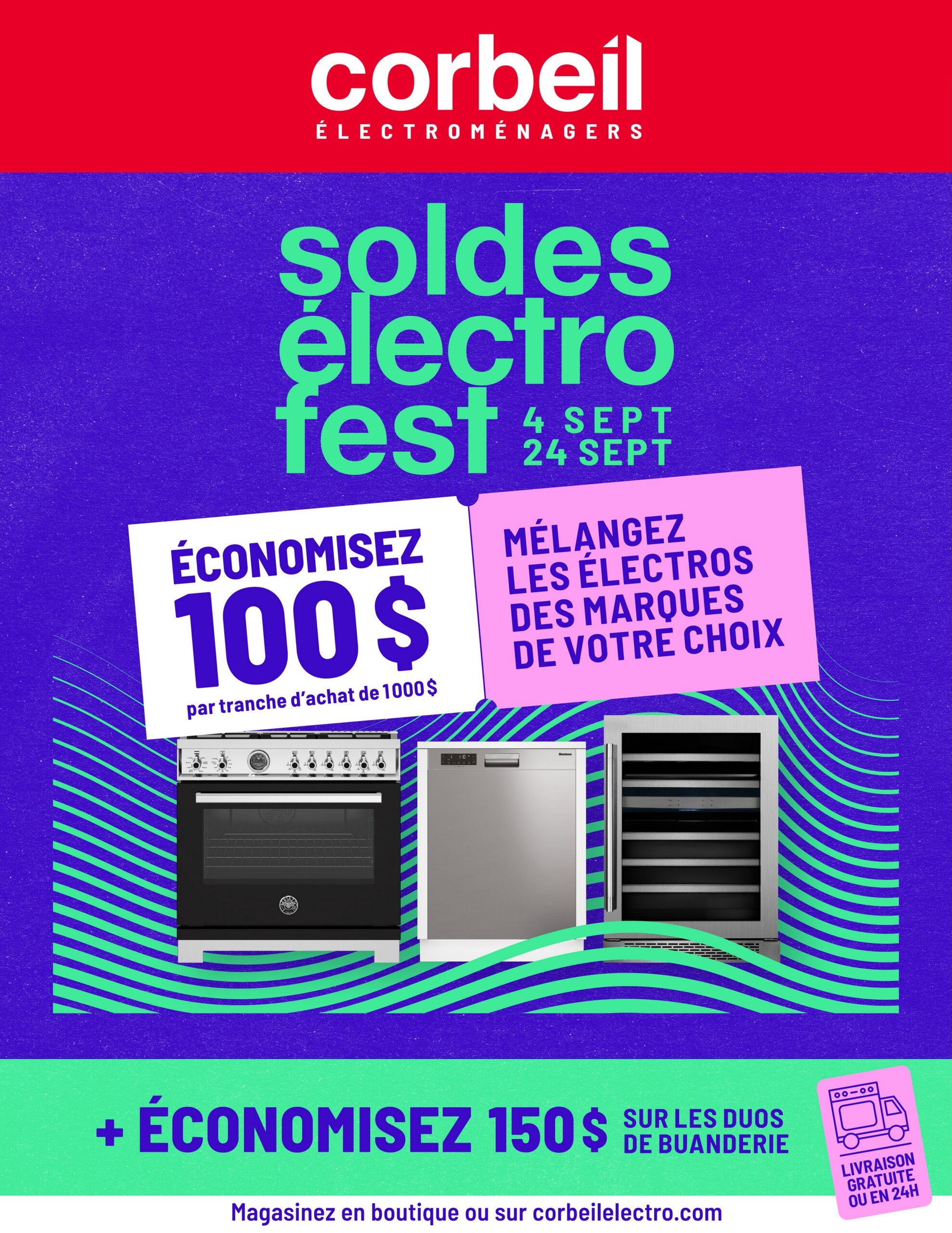 Circulaire Corbeil Électroménagers