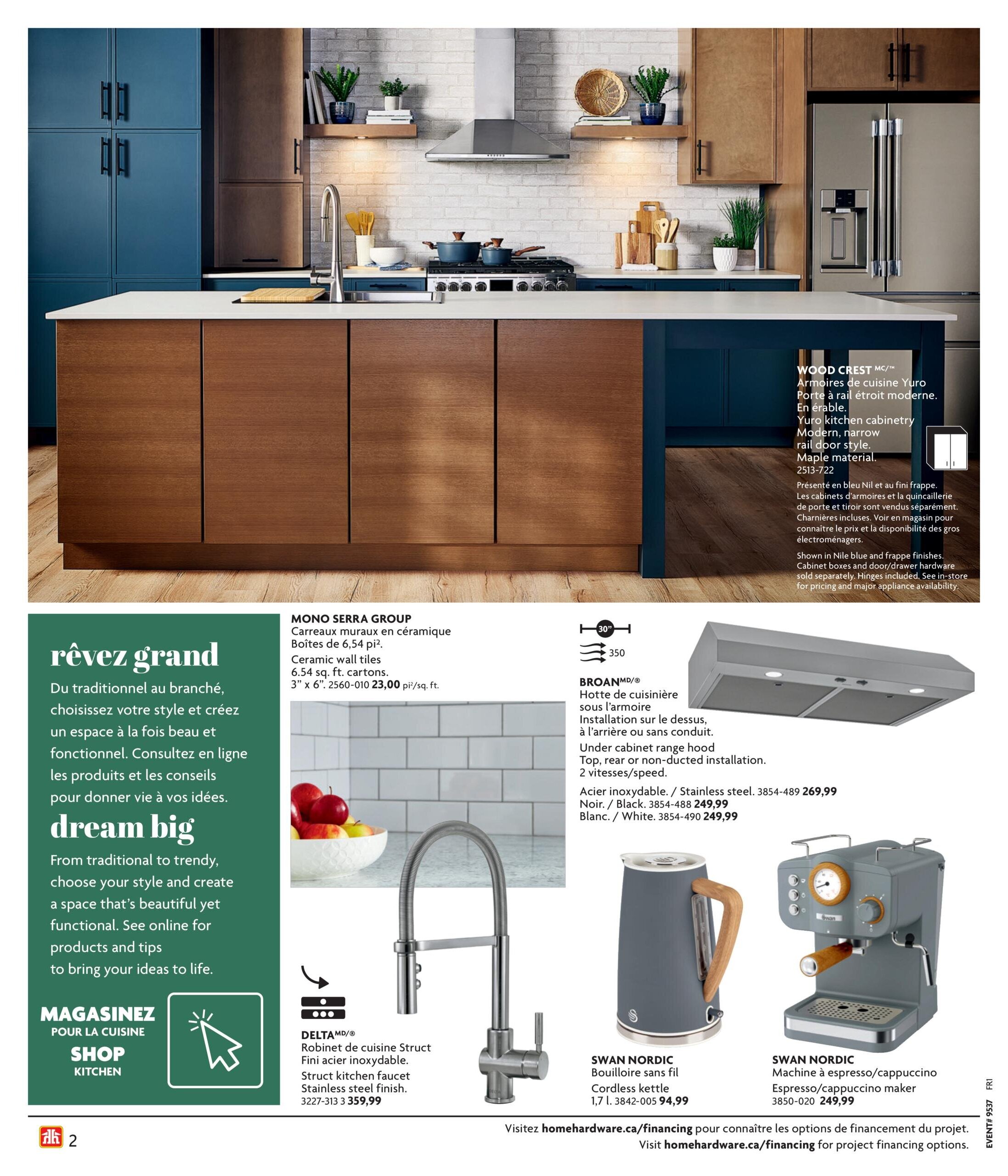 Circulaire Home Hardware - Cuisine et salle de bain