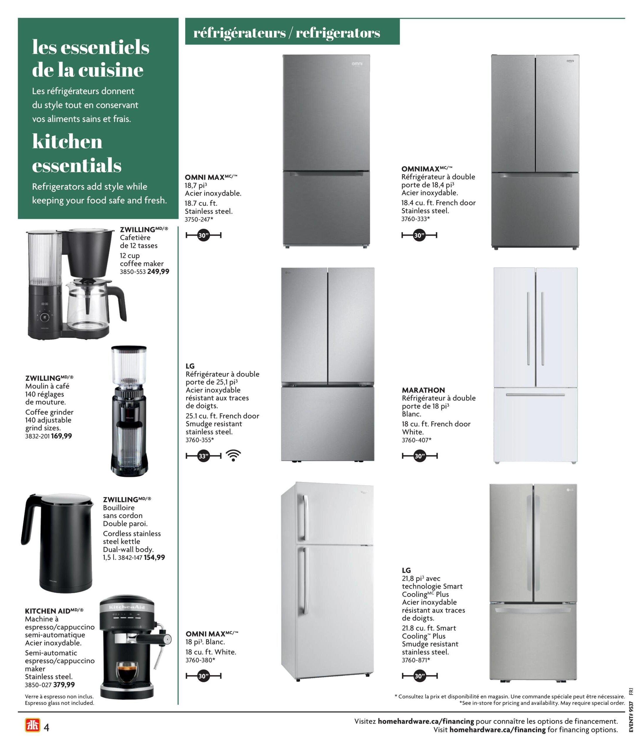 Circulaire Home Hardware - Cuisine et salle de bain