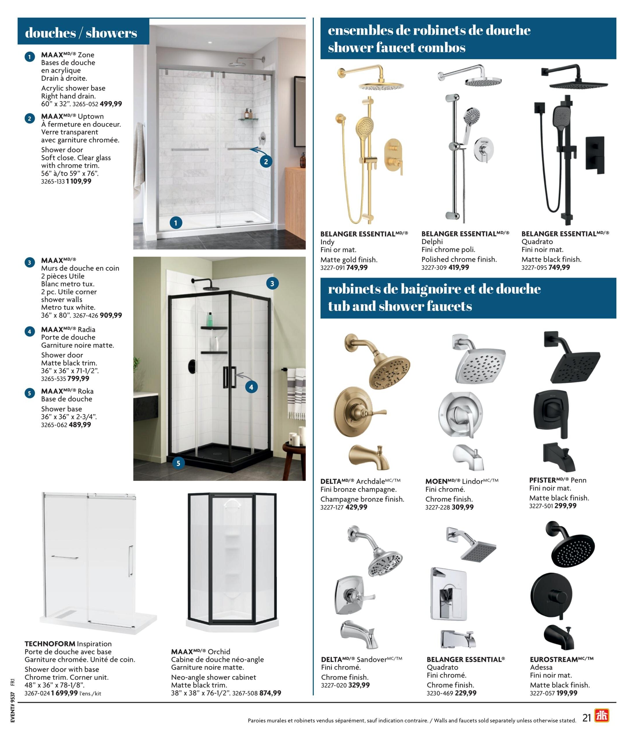 Circulaire Home Hardware - Cuisine et salle de bain