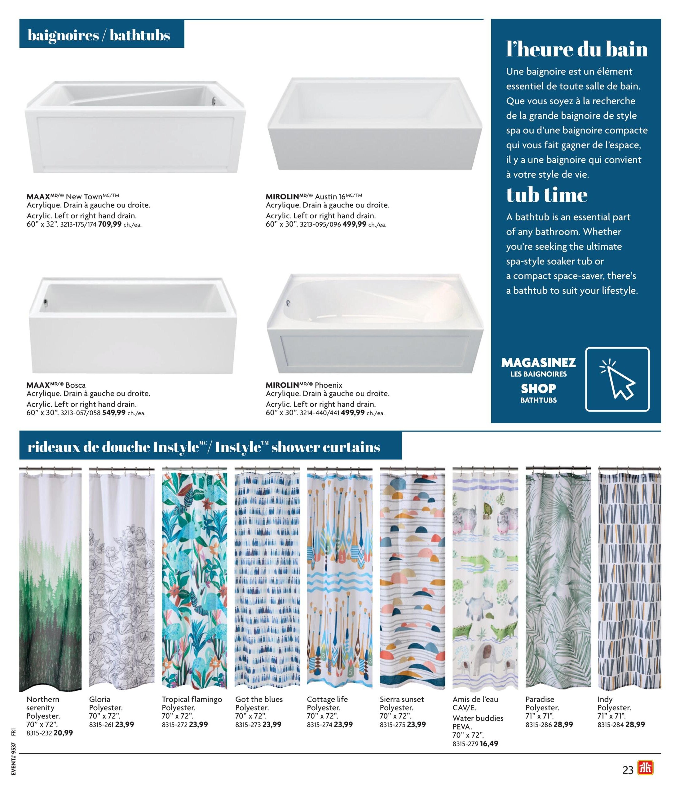Circulaire Home Hardware - Cuisine et salle de bain