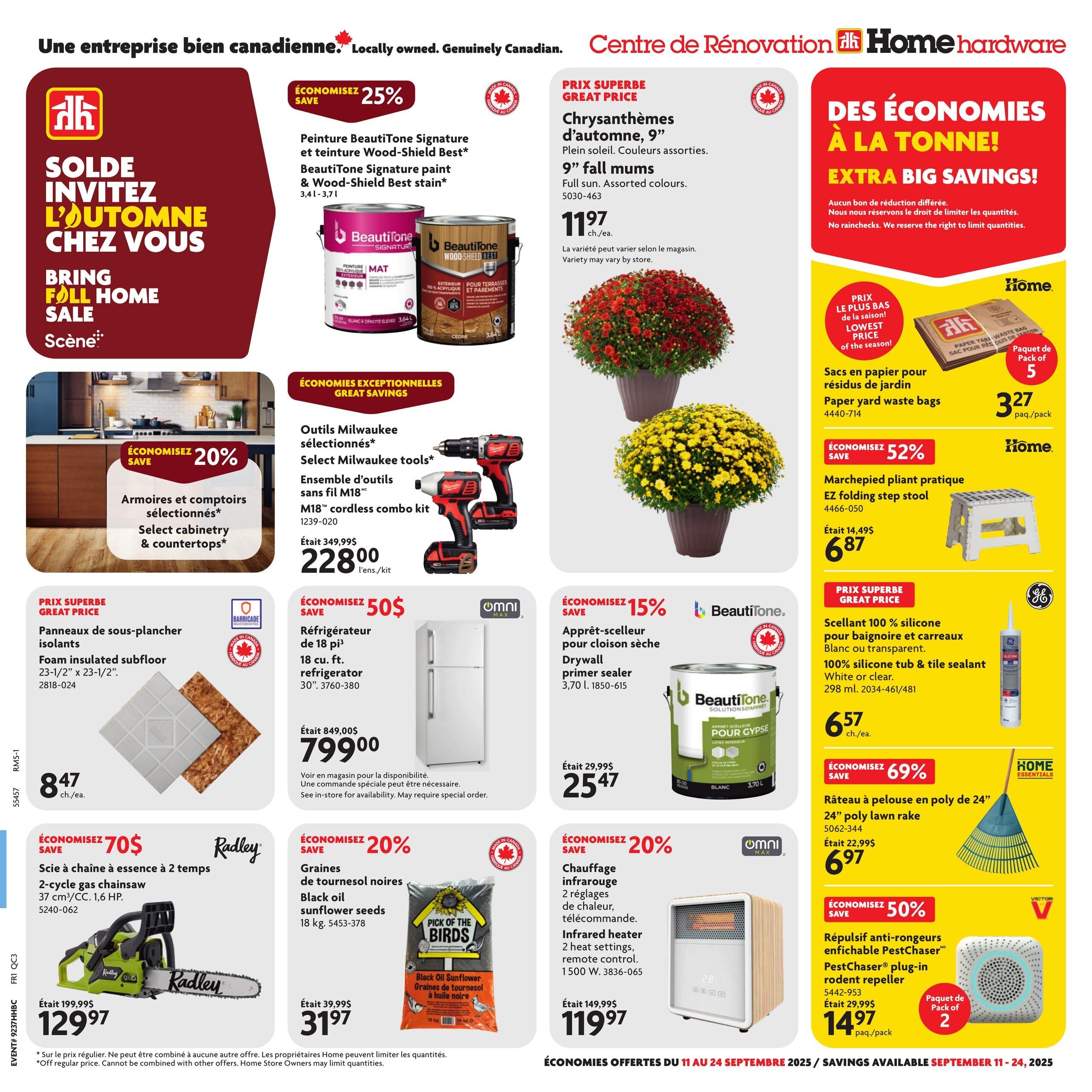 Circulaire Home Hardware - Centre de Rénovation
