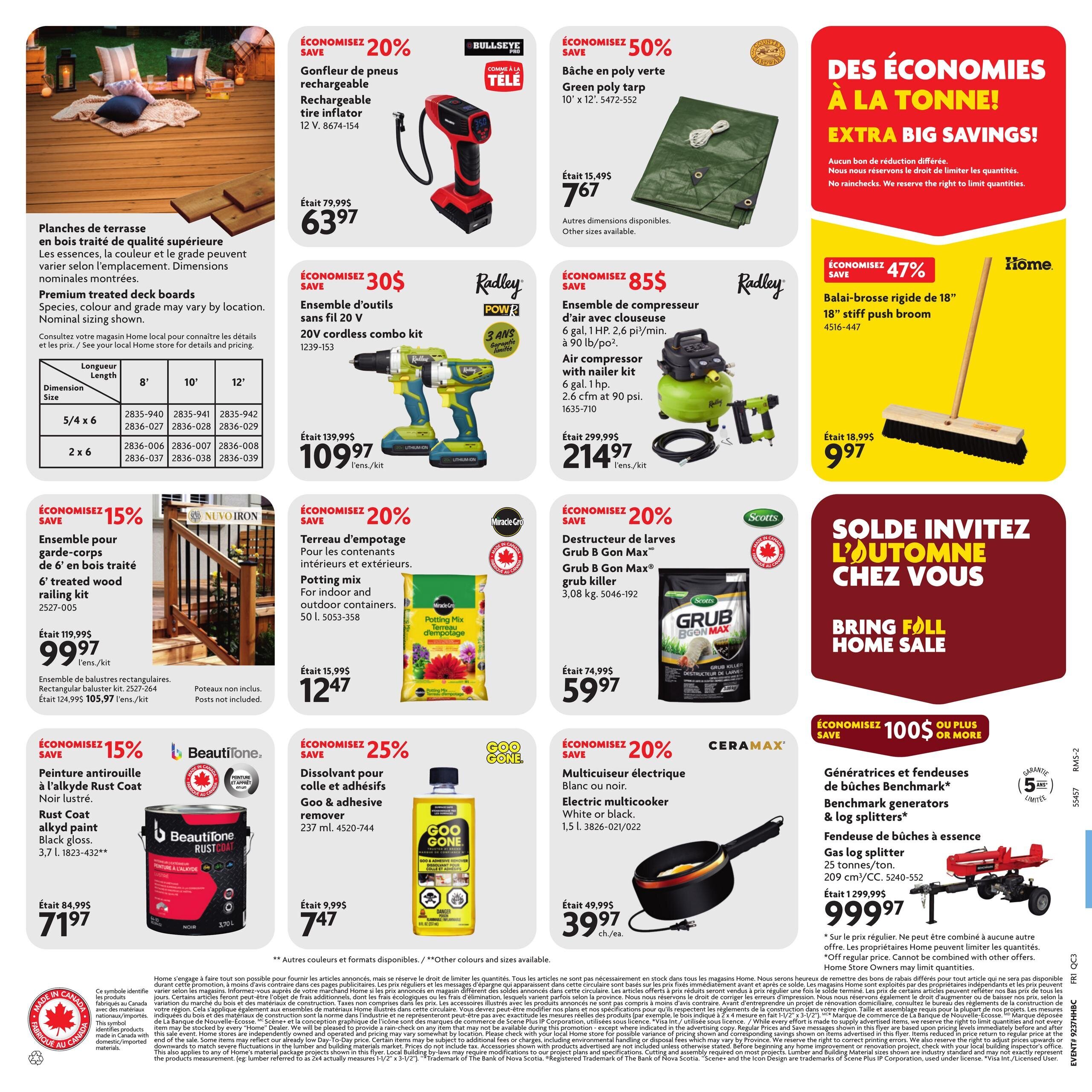 Circulaire Home Hardware - Centre de Rénovation