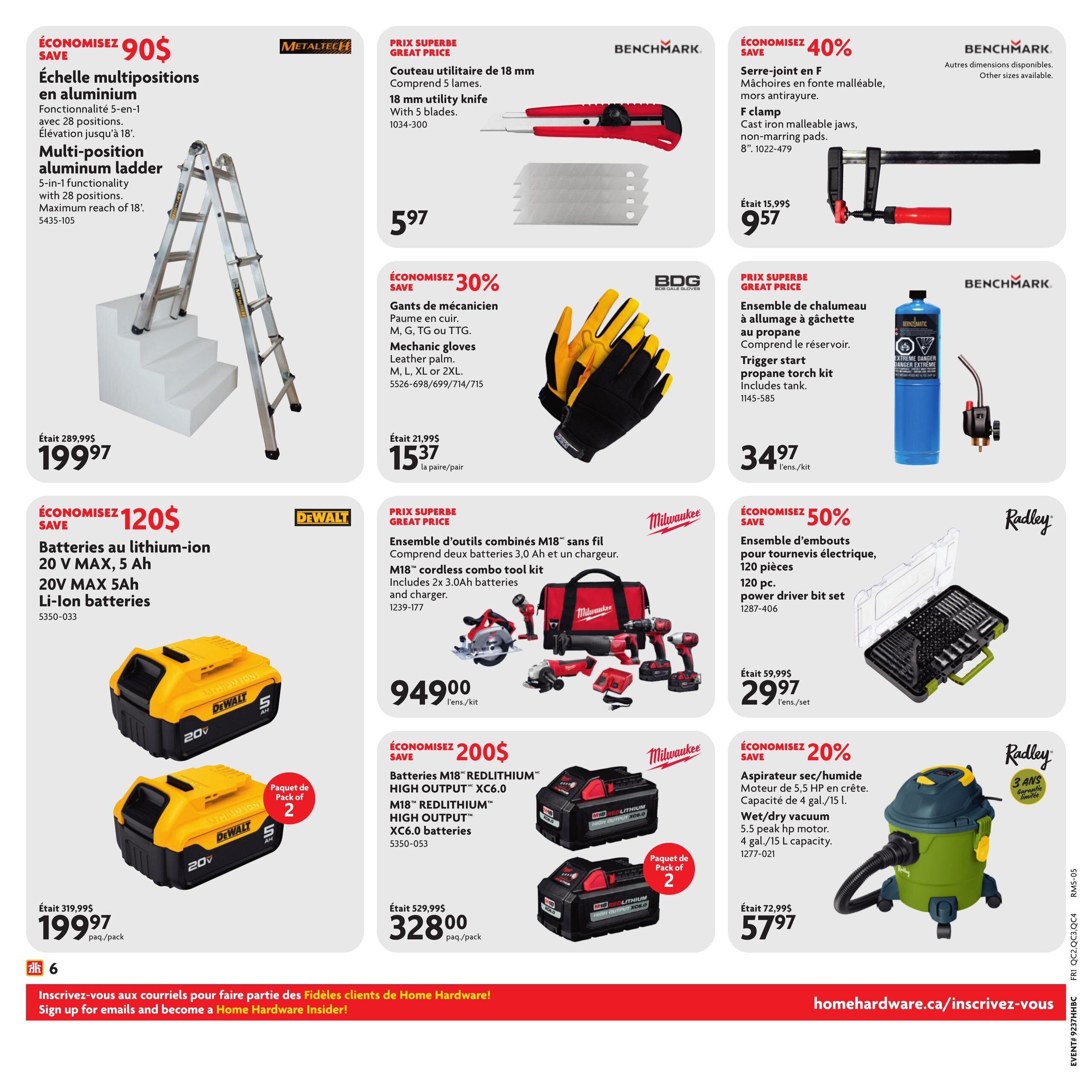 Circulaire Home Hardware - Centre de Rénovation
