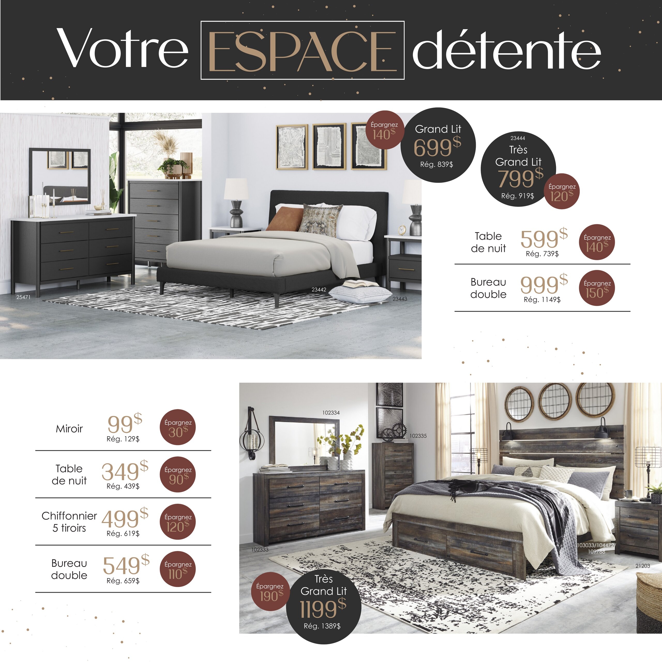 Circulaire Meubles Marchand