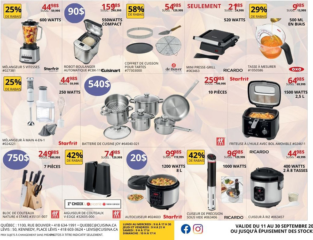 Circulaire Cuisina