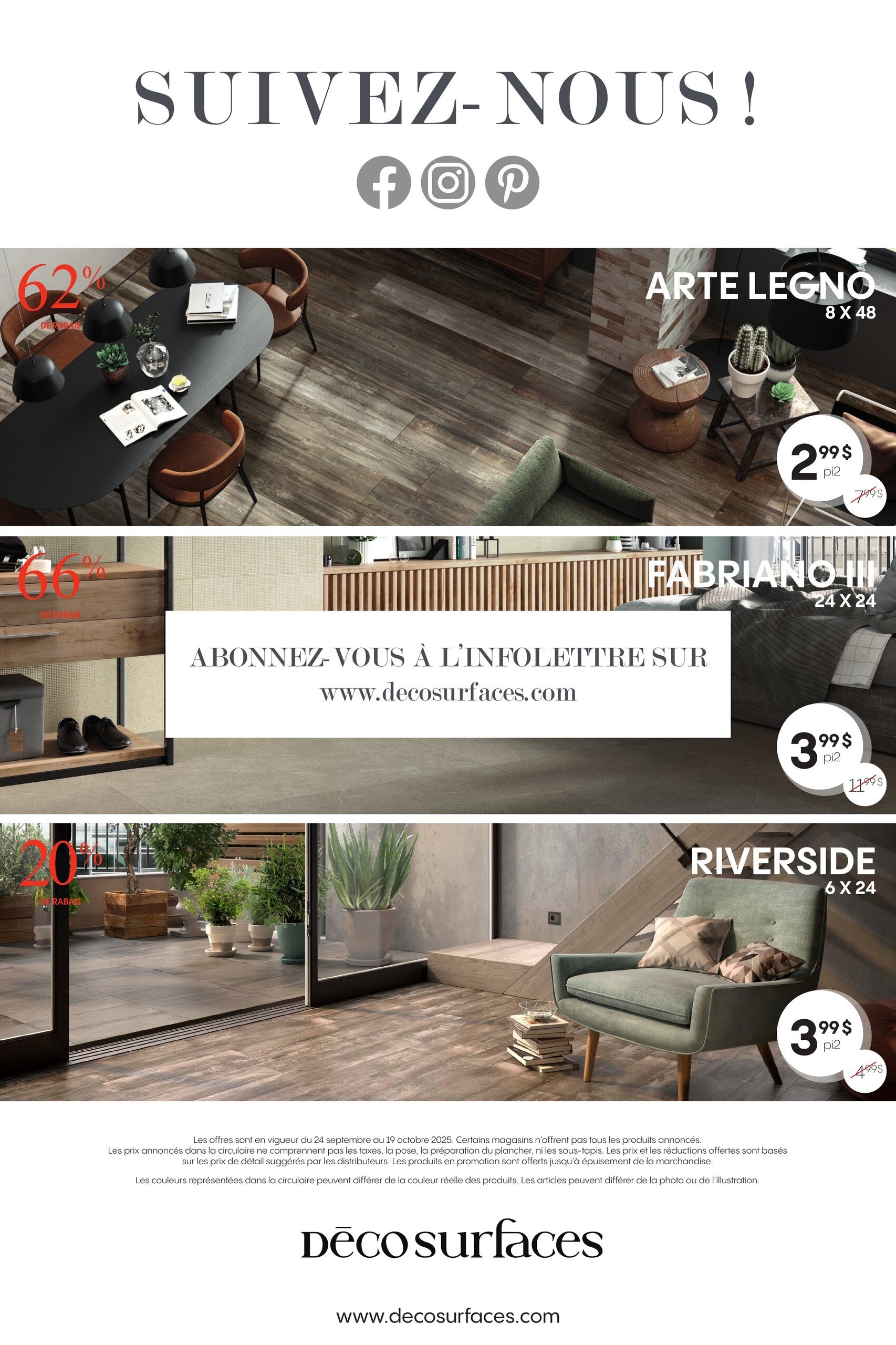 Circulaire Déco Surfaces