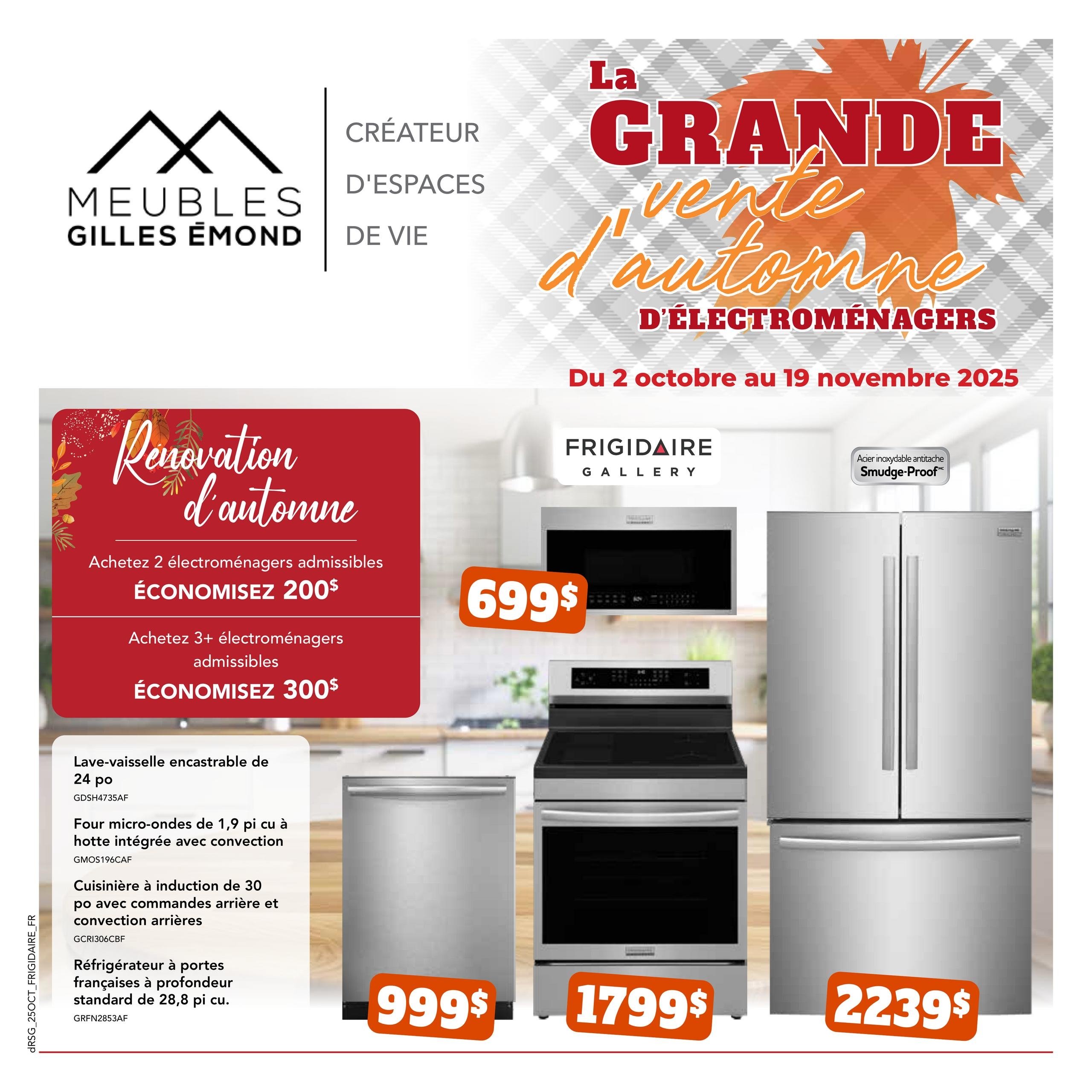 Circulaire Meubles Gilles Émond