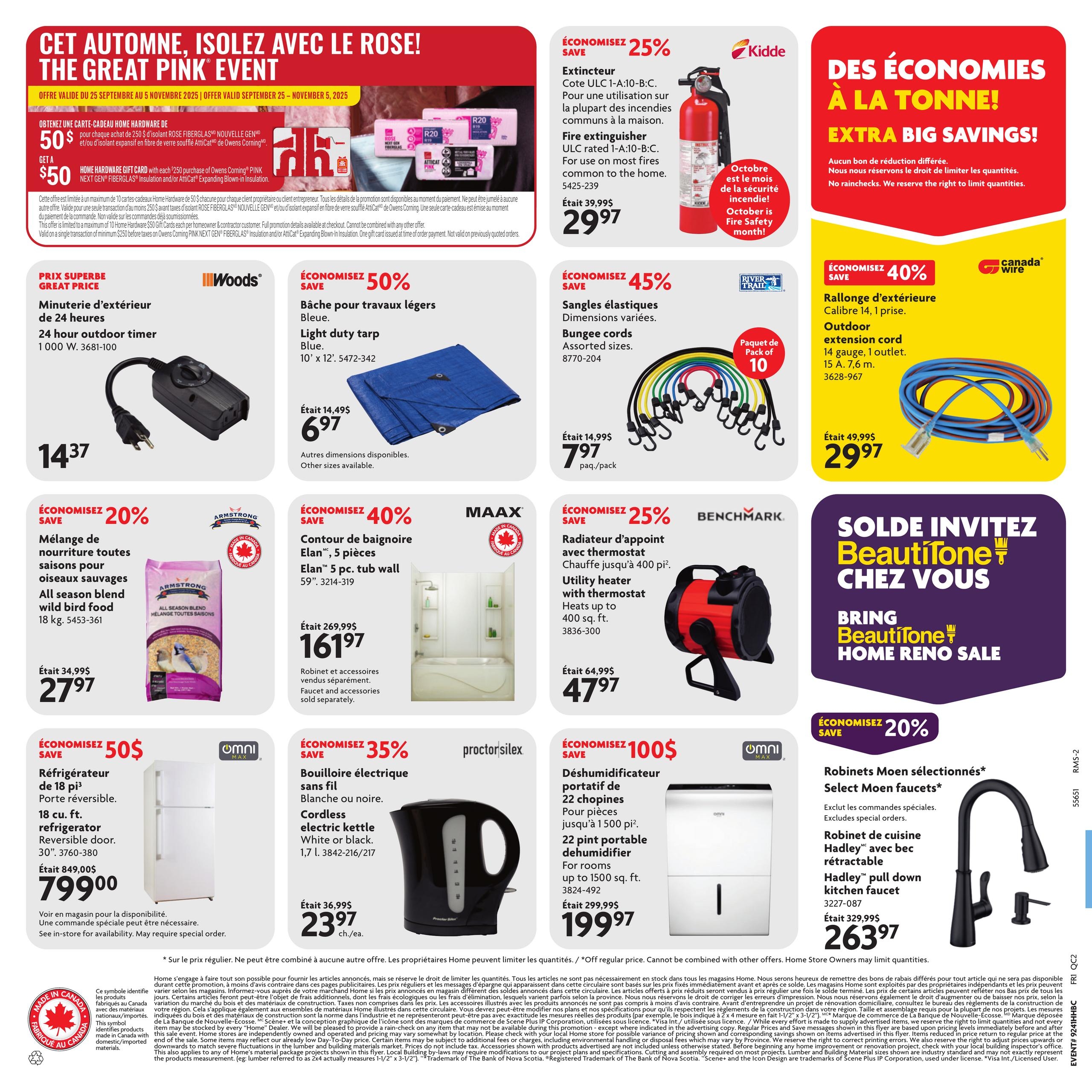 Circulaire Home Hardware - Centre de Rénovation