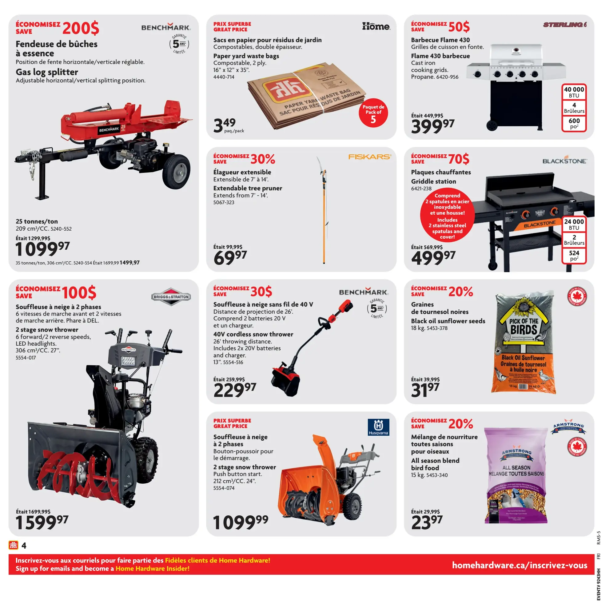 Circulaire Home Hardware