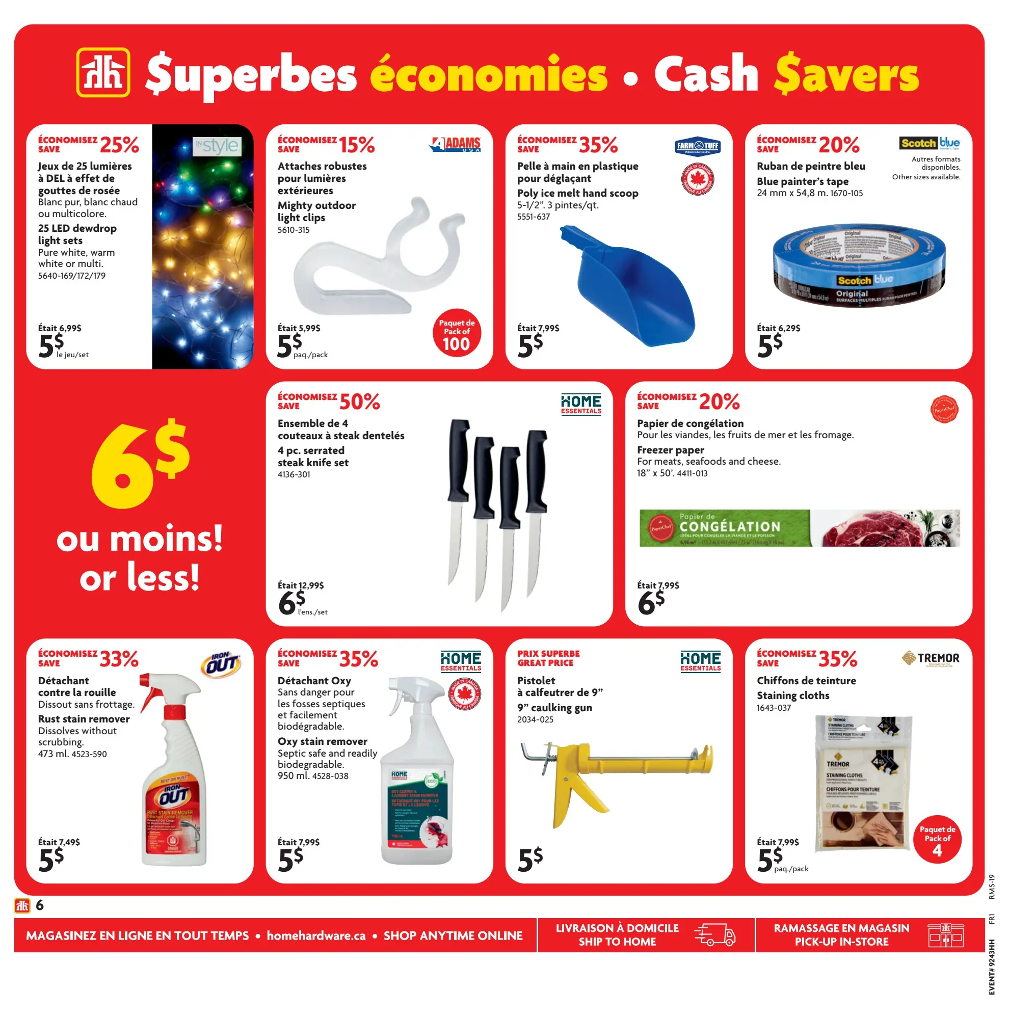 Circulaire Home Hardware