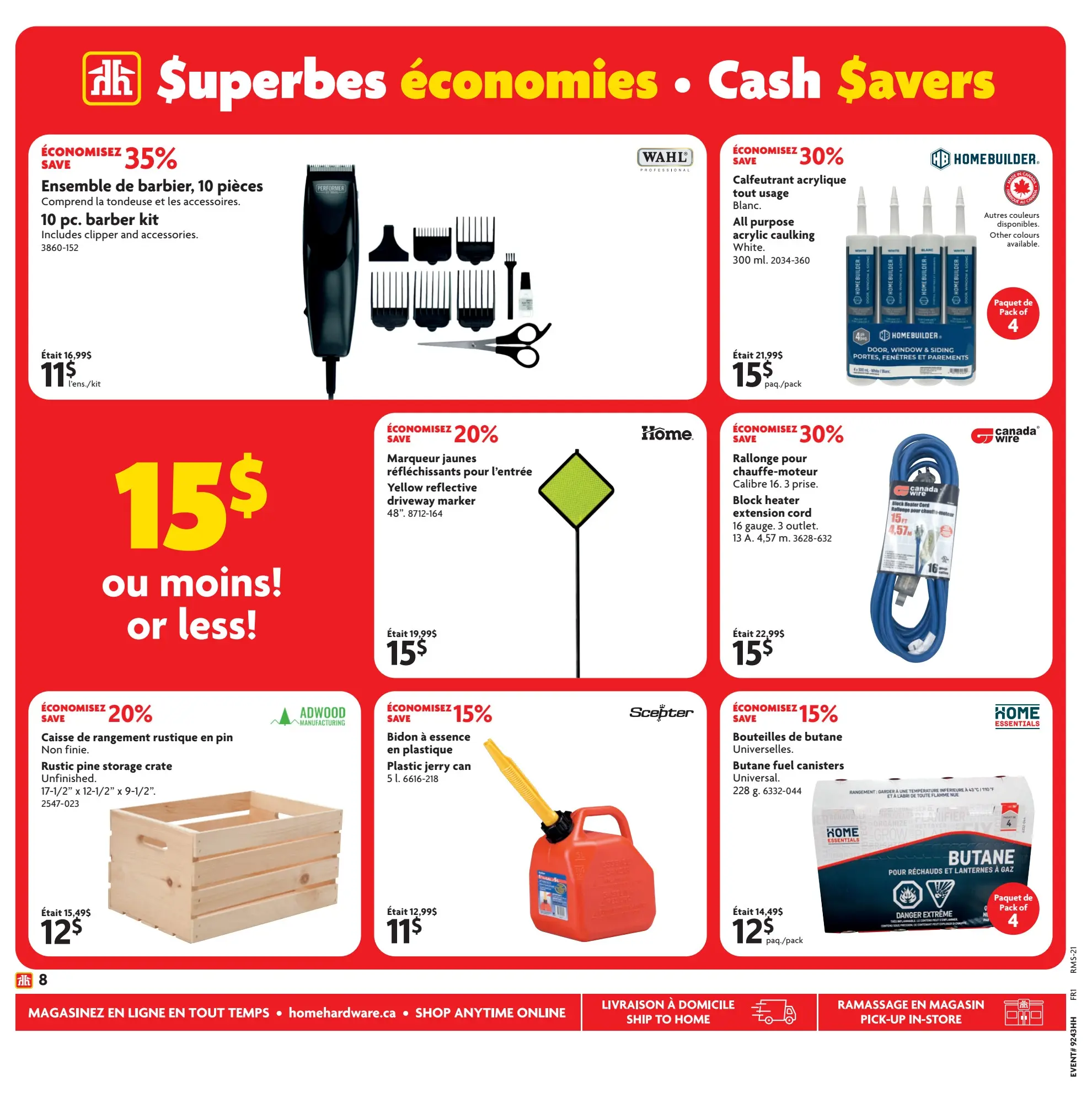 Circulaire Home Hardware
