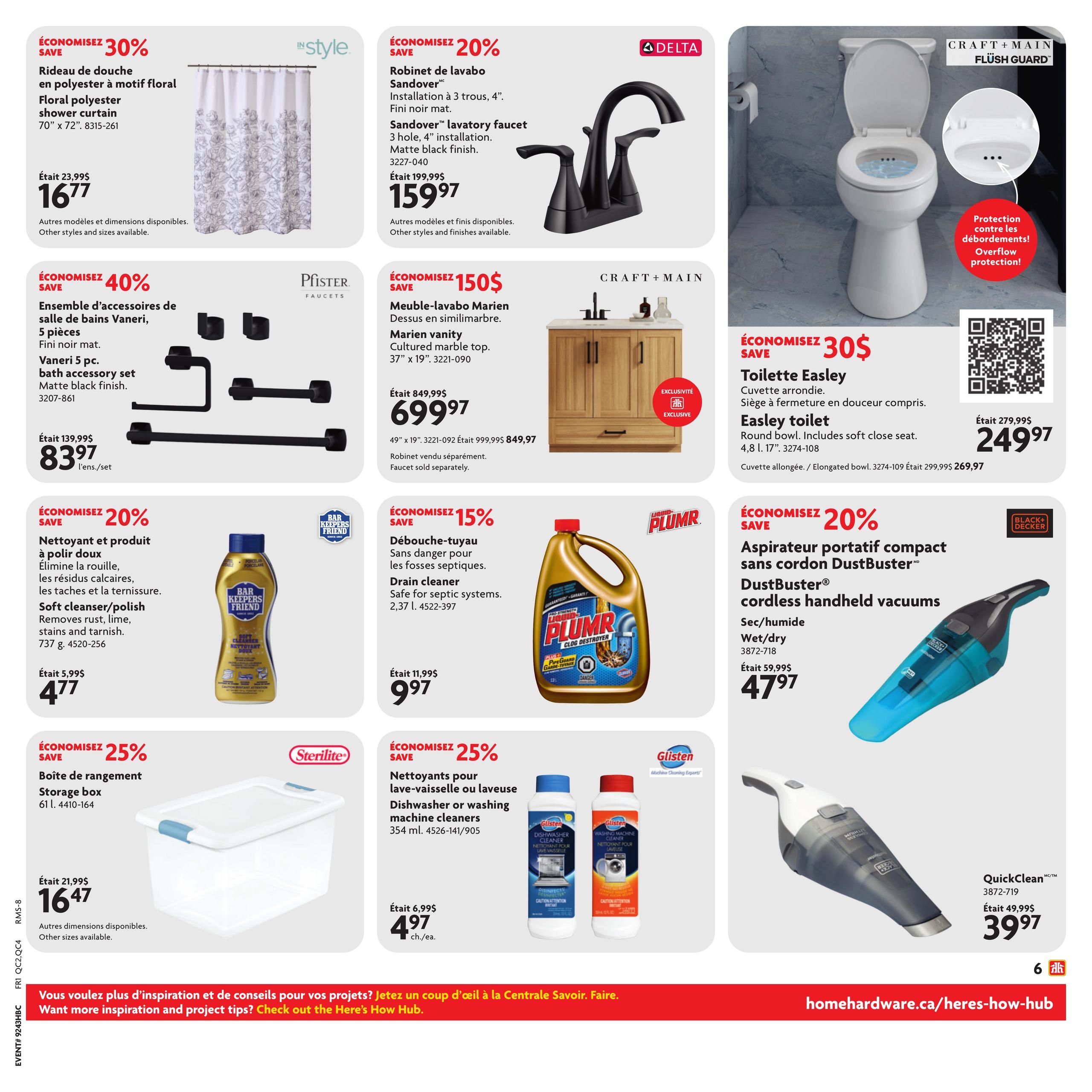 Circulaire Home Hardware - Centre de Rénovation