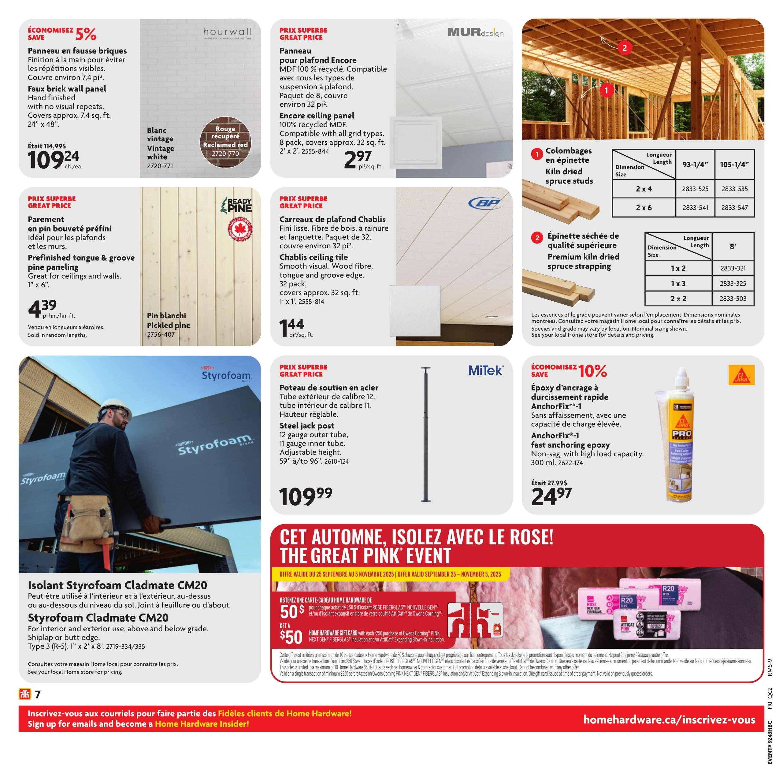 Circulaire Home Hardware - Centre de Rénovation