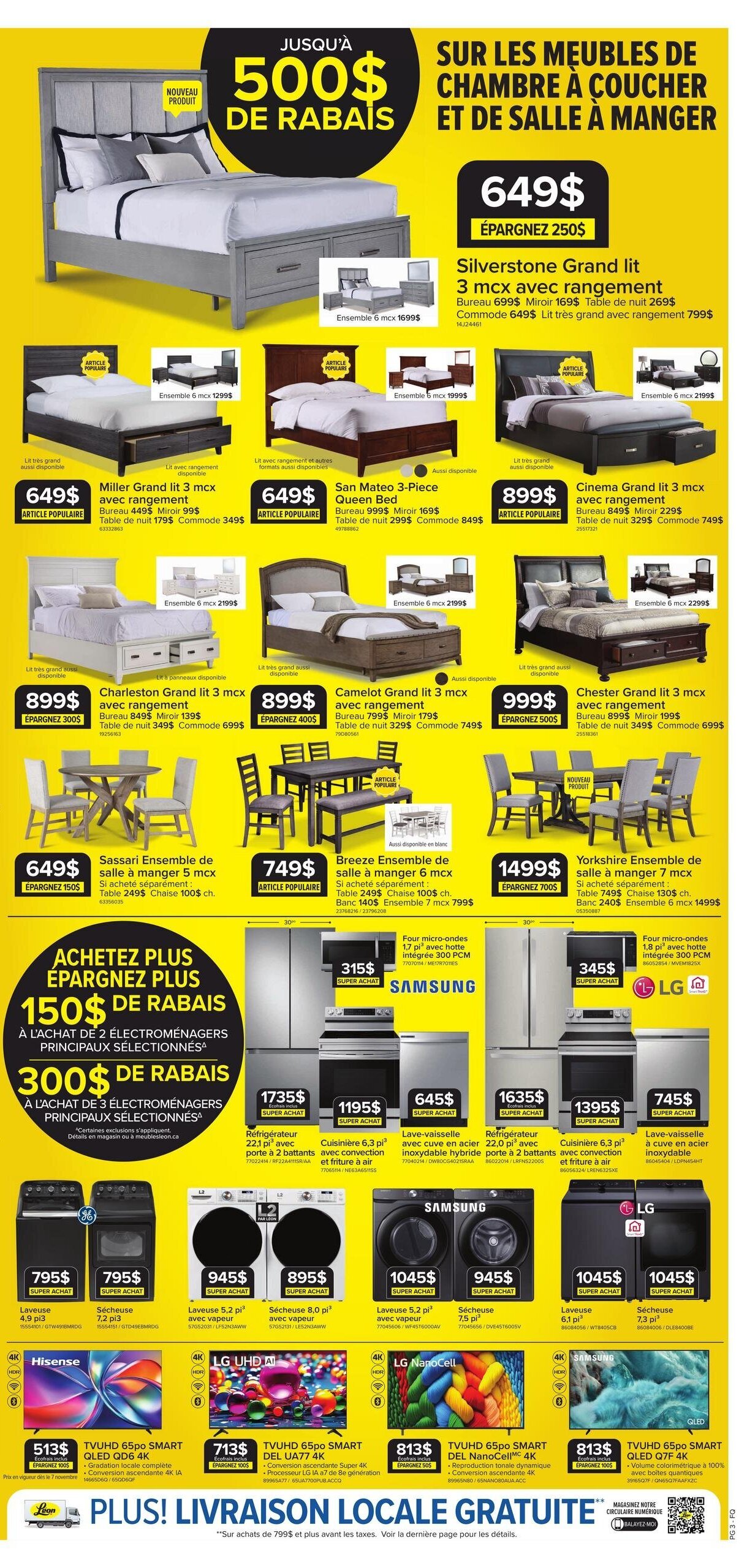 Circulaire Meubles Léon - Solde du Vendredi Fou