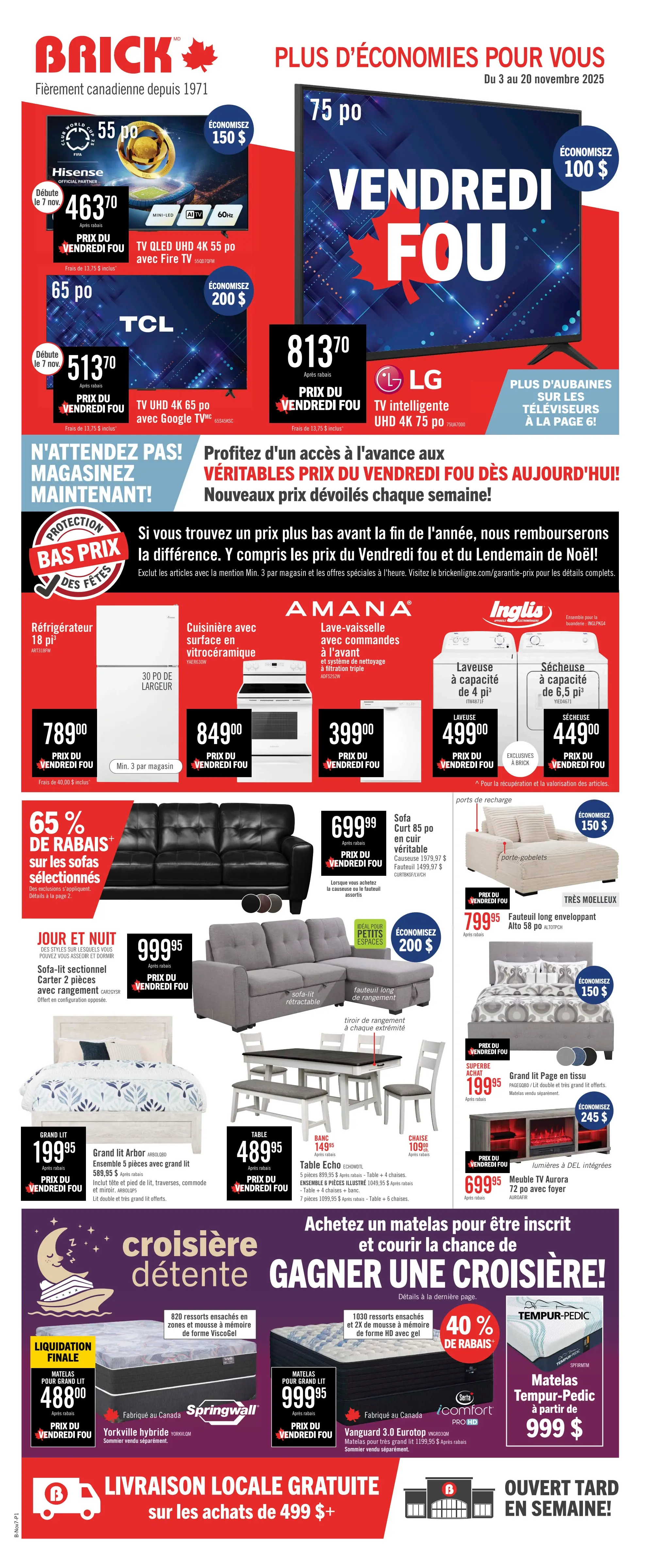 Circulaire Brick - Vendredi Fou