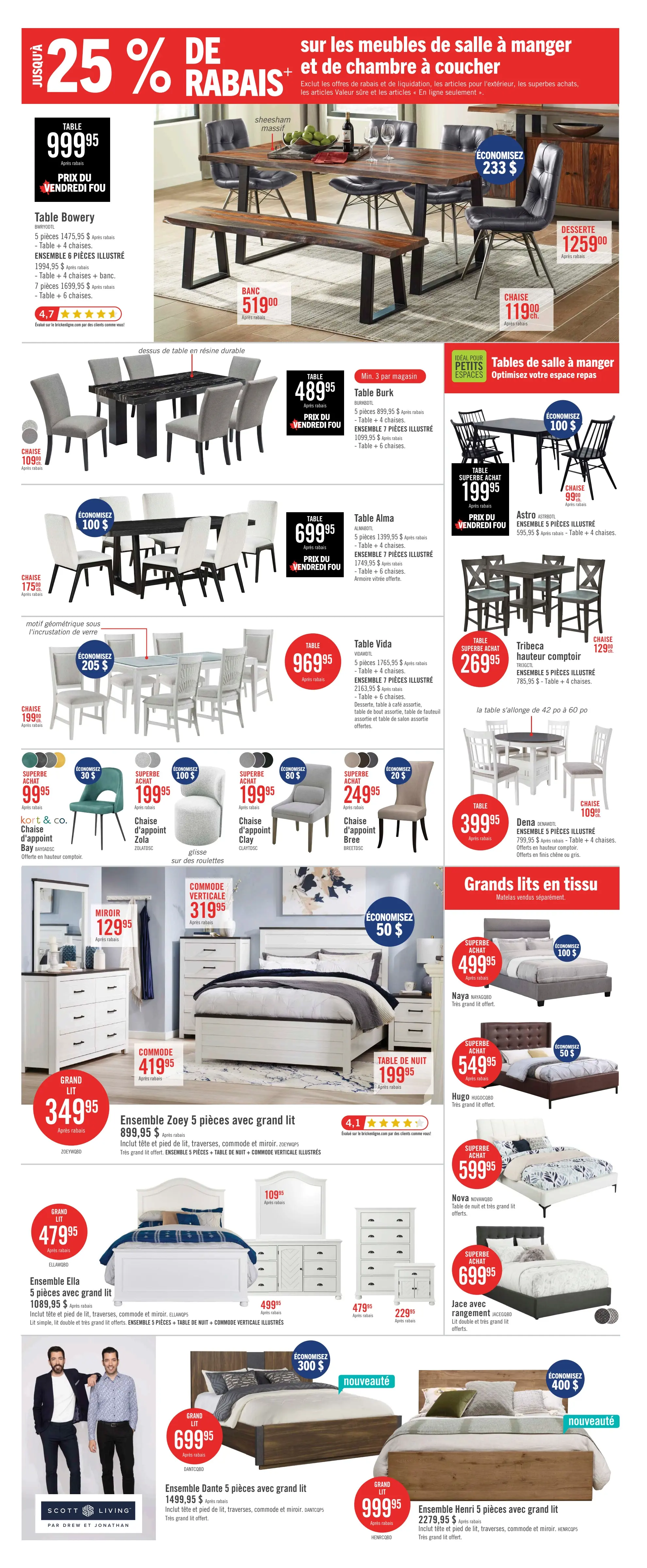 Circulaire Brick - Vendredi Fou