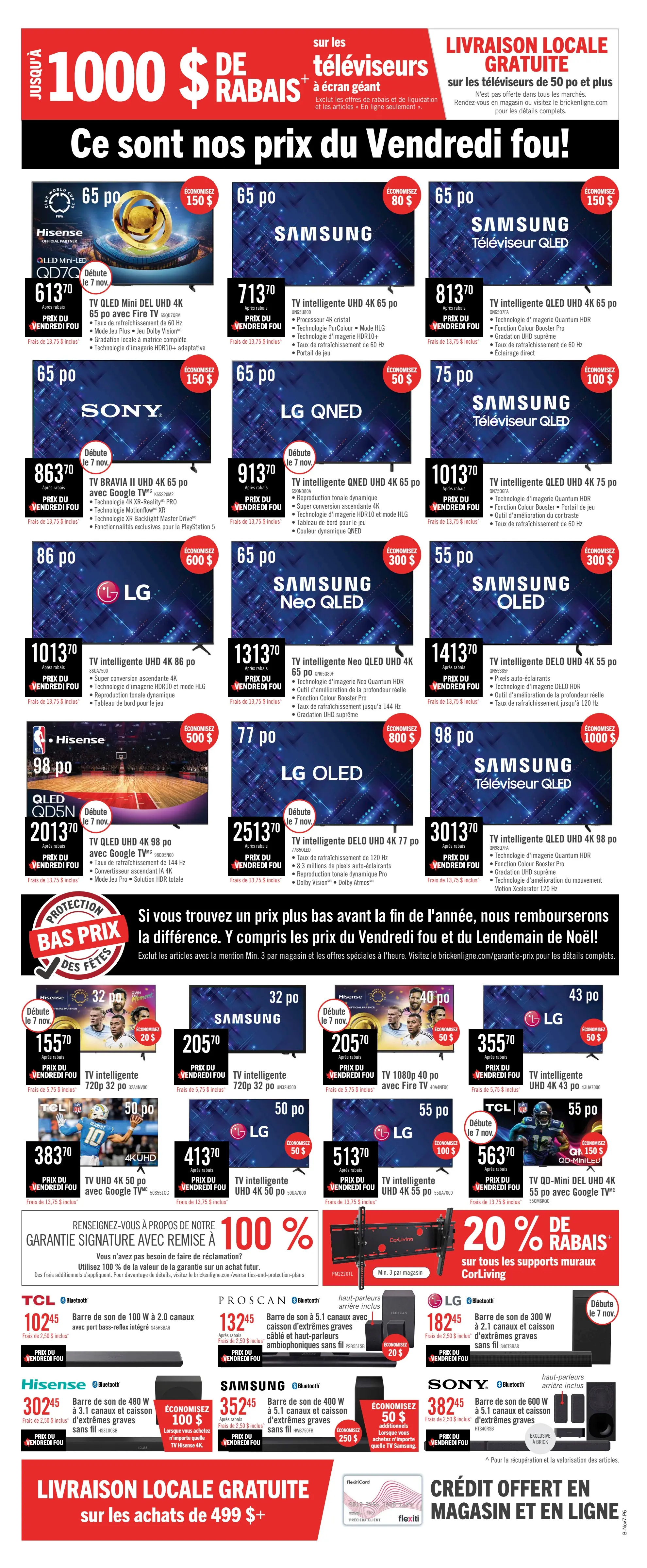 Circulaire Brick - Vendredi Fou