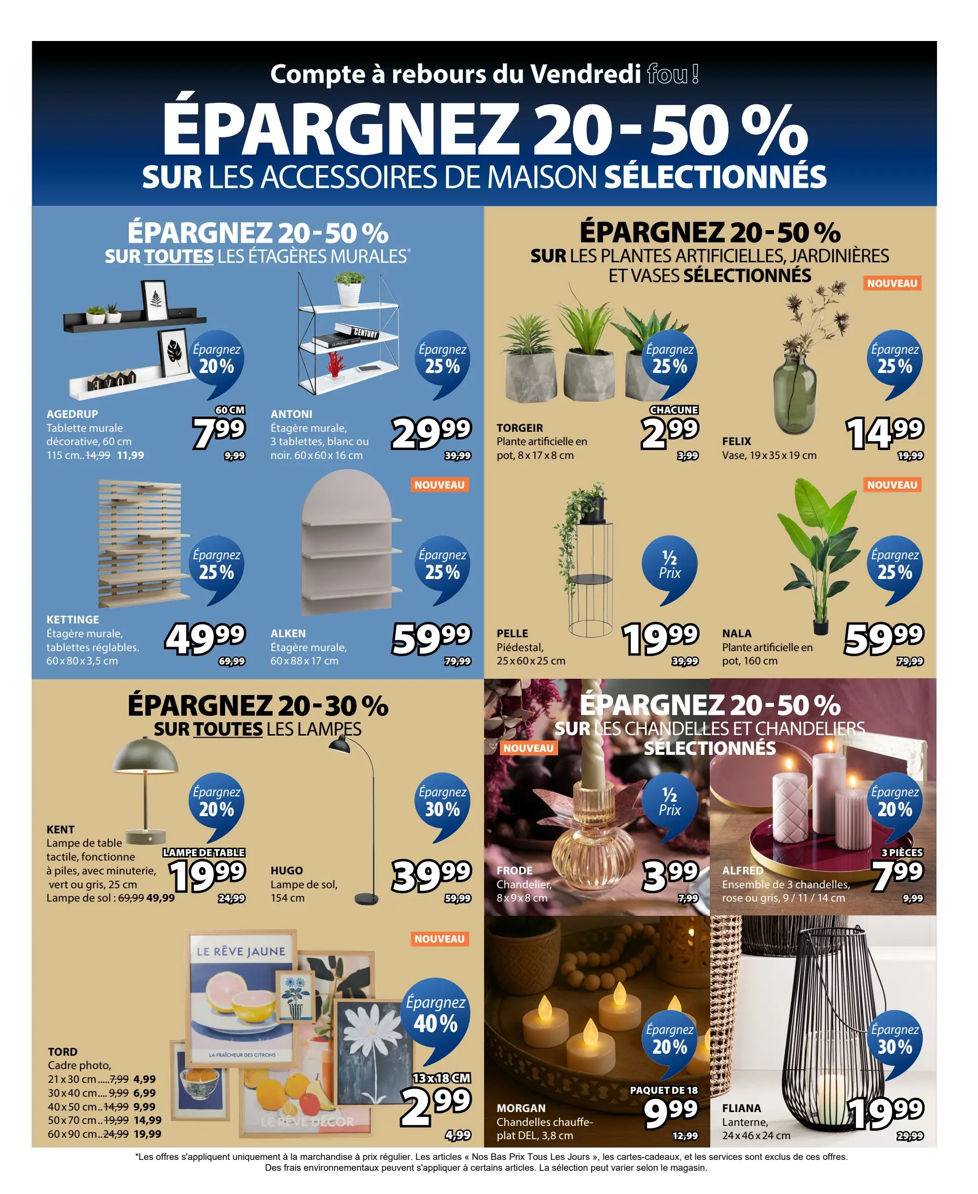 Circulaire Jysk - Solde du Vendredi Fou