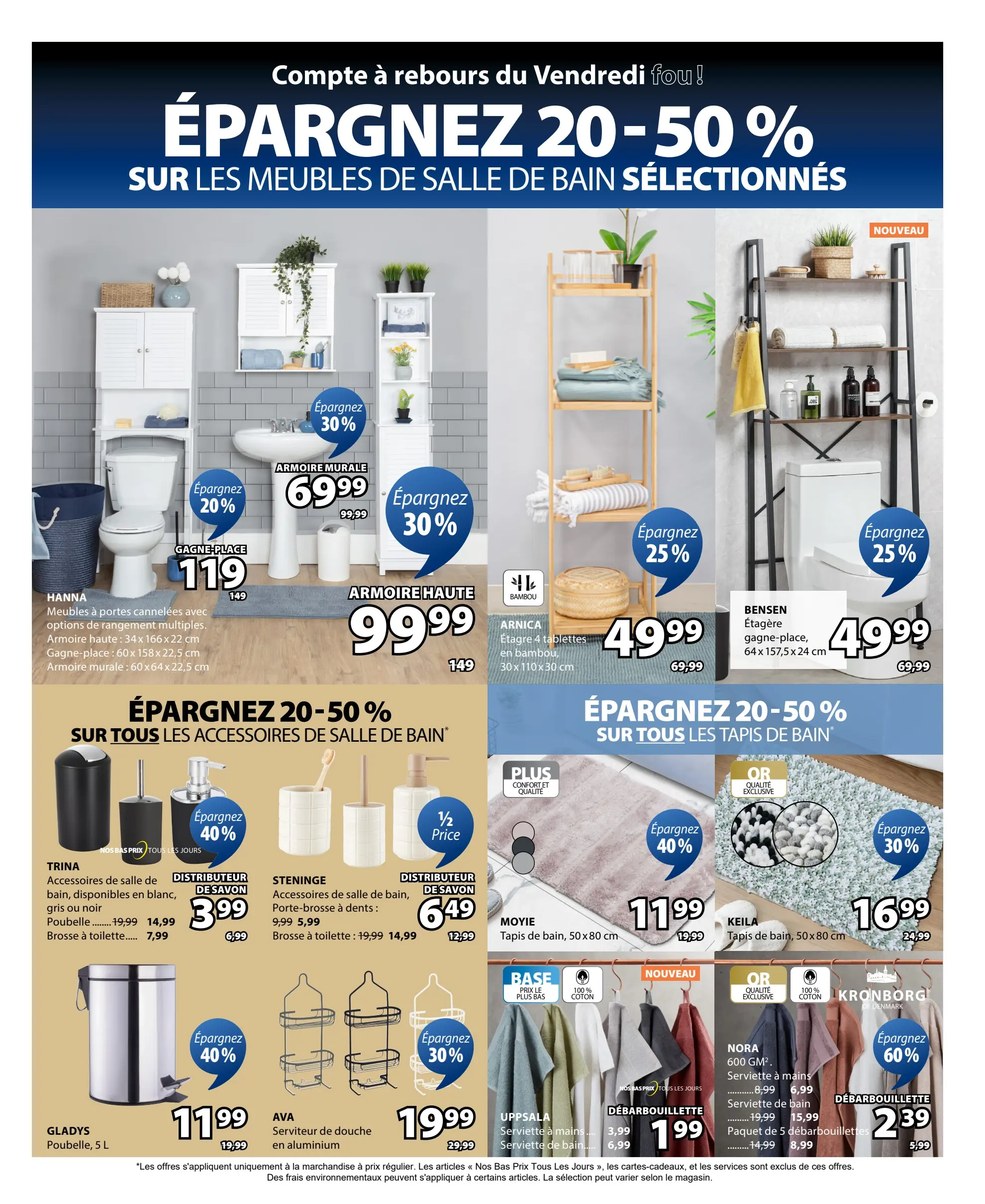 Circulaire Jysk - Solde du Vendredi Fou