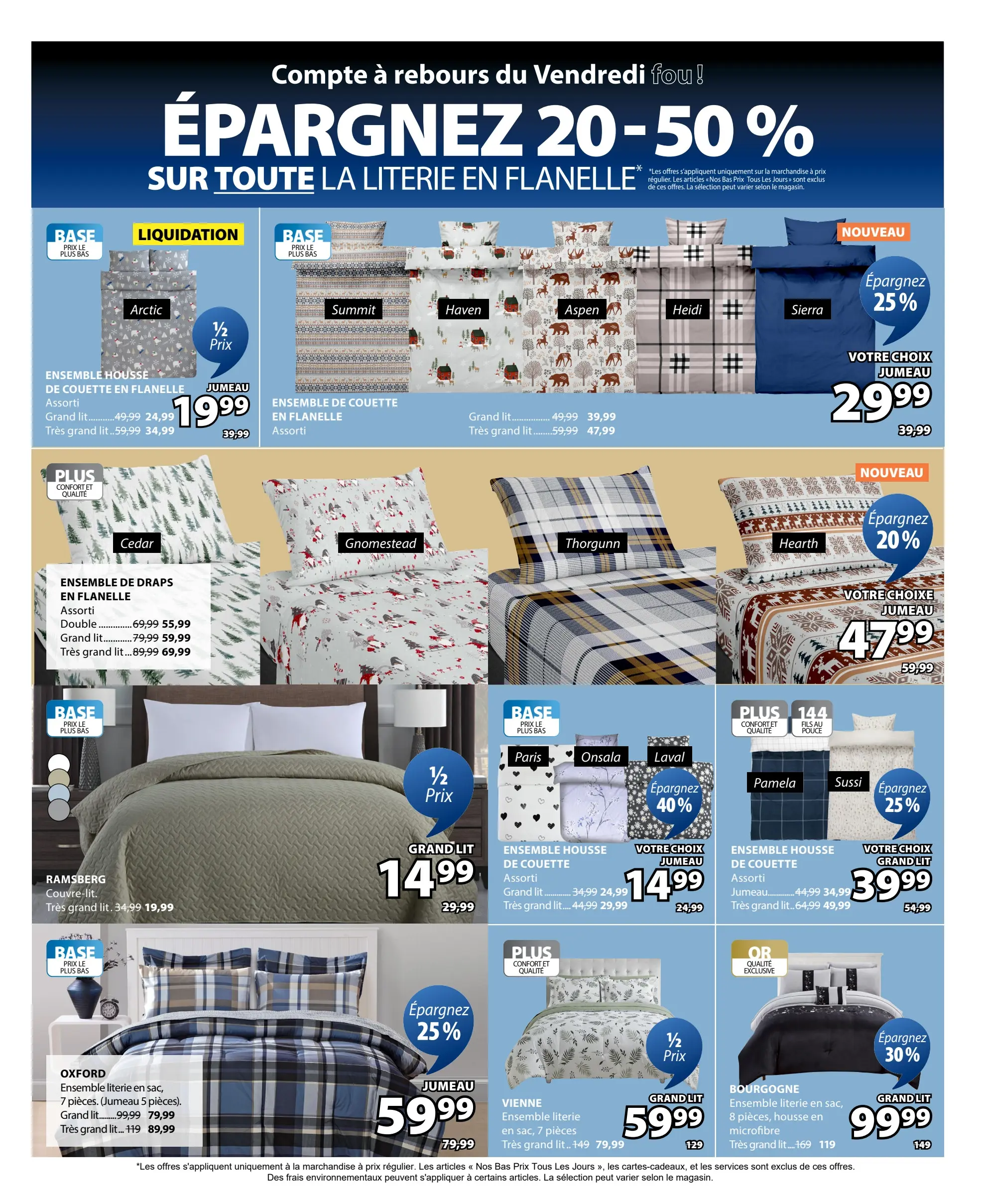 Circulaire Jysk - Solde du Vendredi Fou