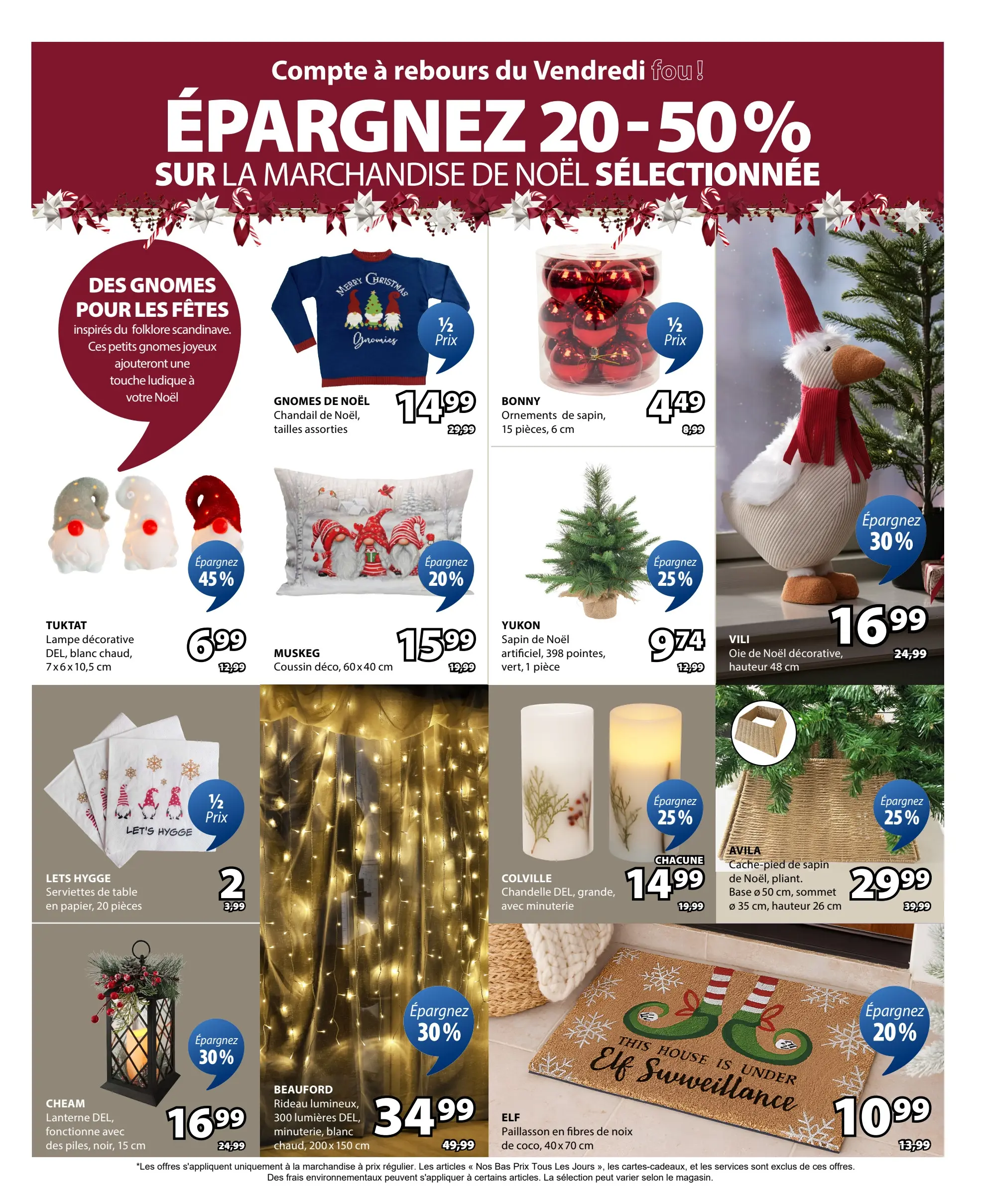 Circulaire Jysk - Solde du Vendredi Fou