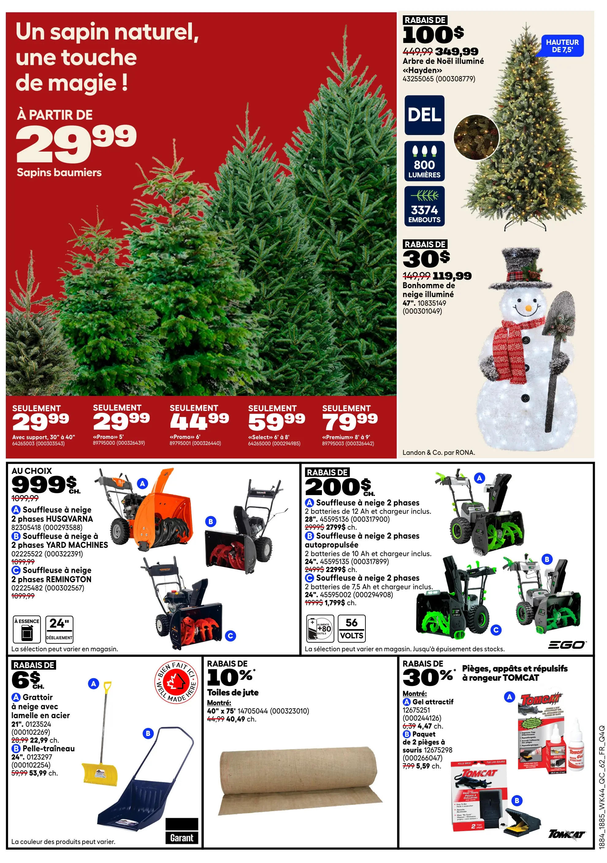 Circulaire Rona - Vendredi Fou