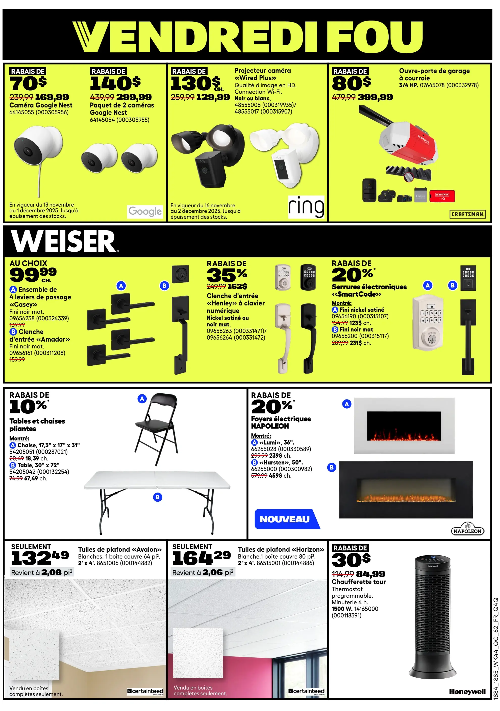 Circulaire Rona - Vendredi Fou