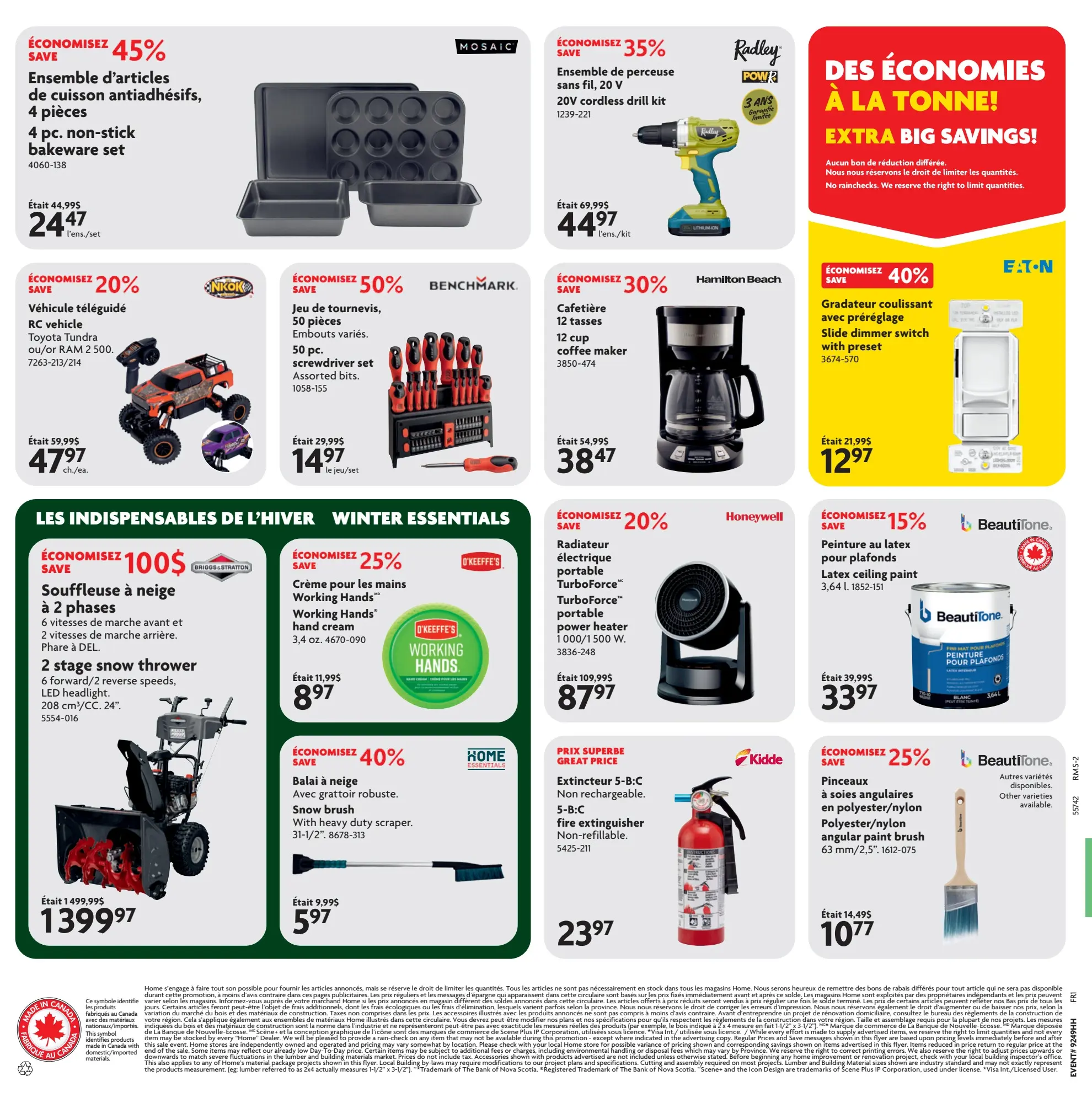 Circulaire Home Hardware