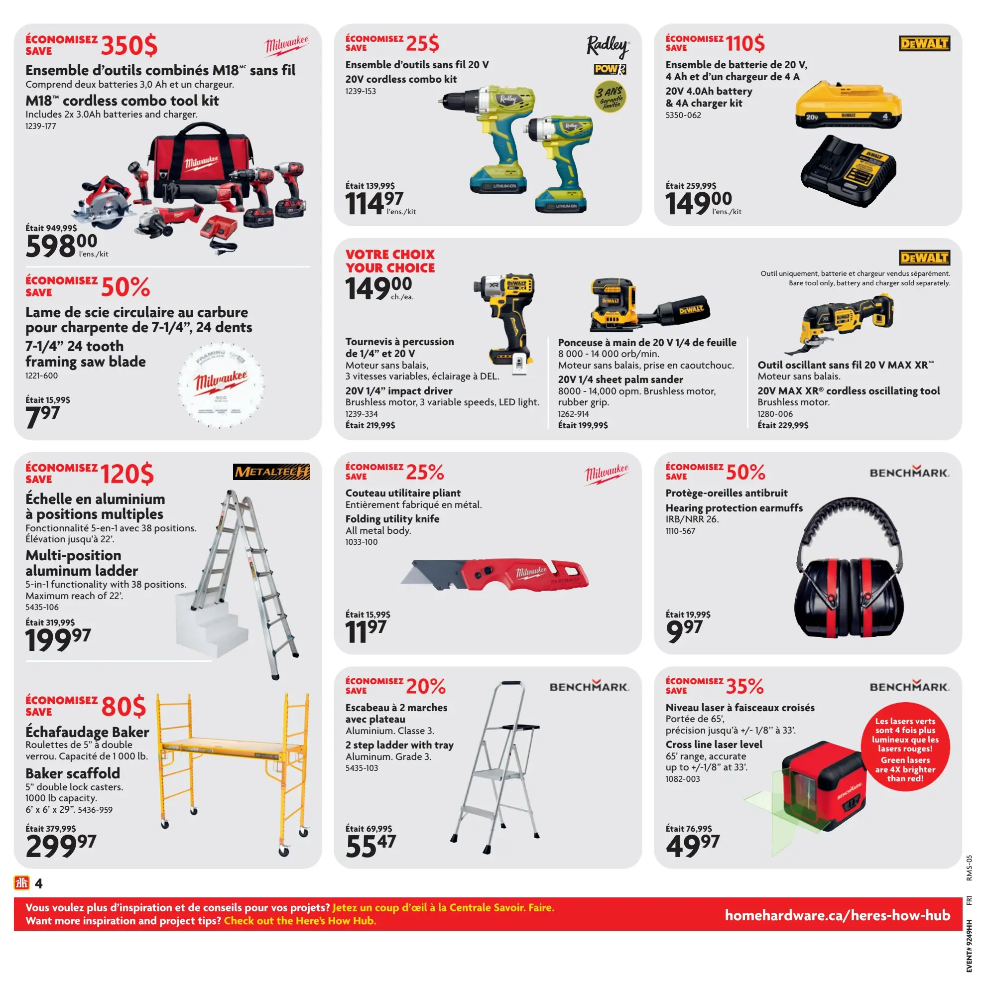 Circulaire Home Hardware