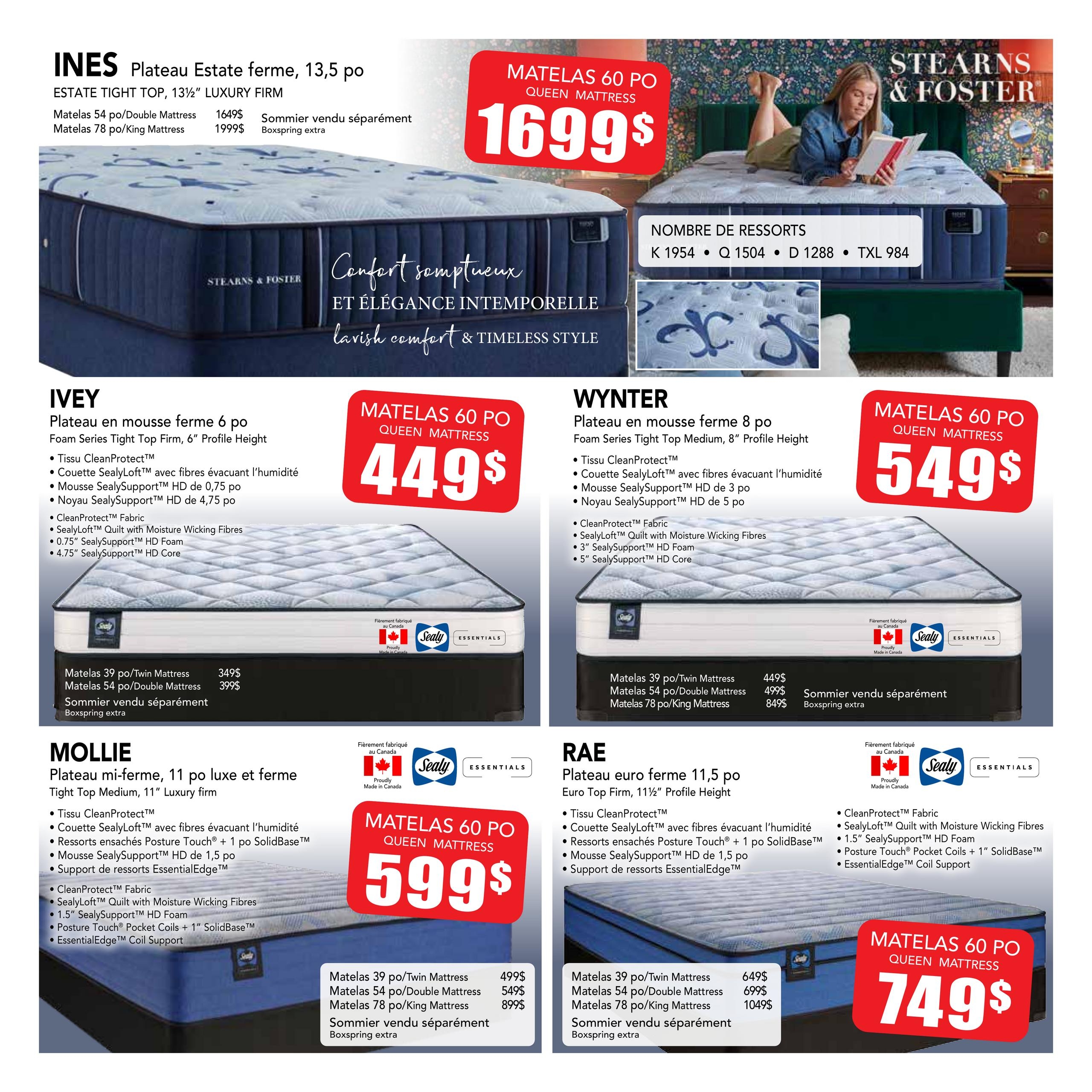 Circulaire Meubles Marchand - Matelas Méga Soldes d'Après Noël