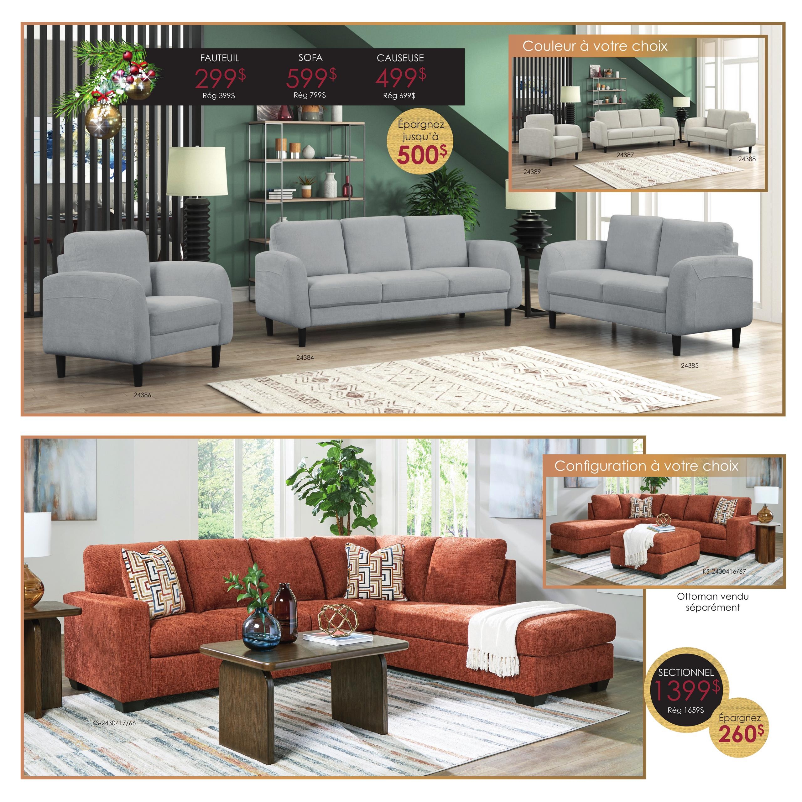 Circulaire Meubles Marchand - Tendances Festives