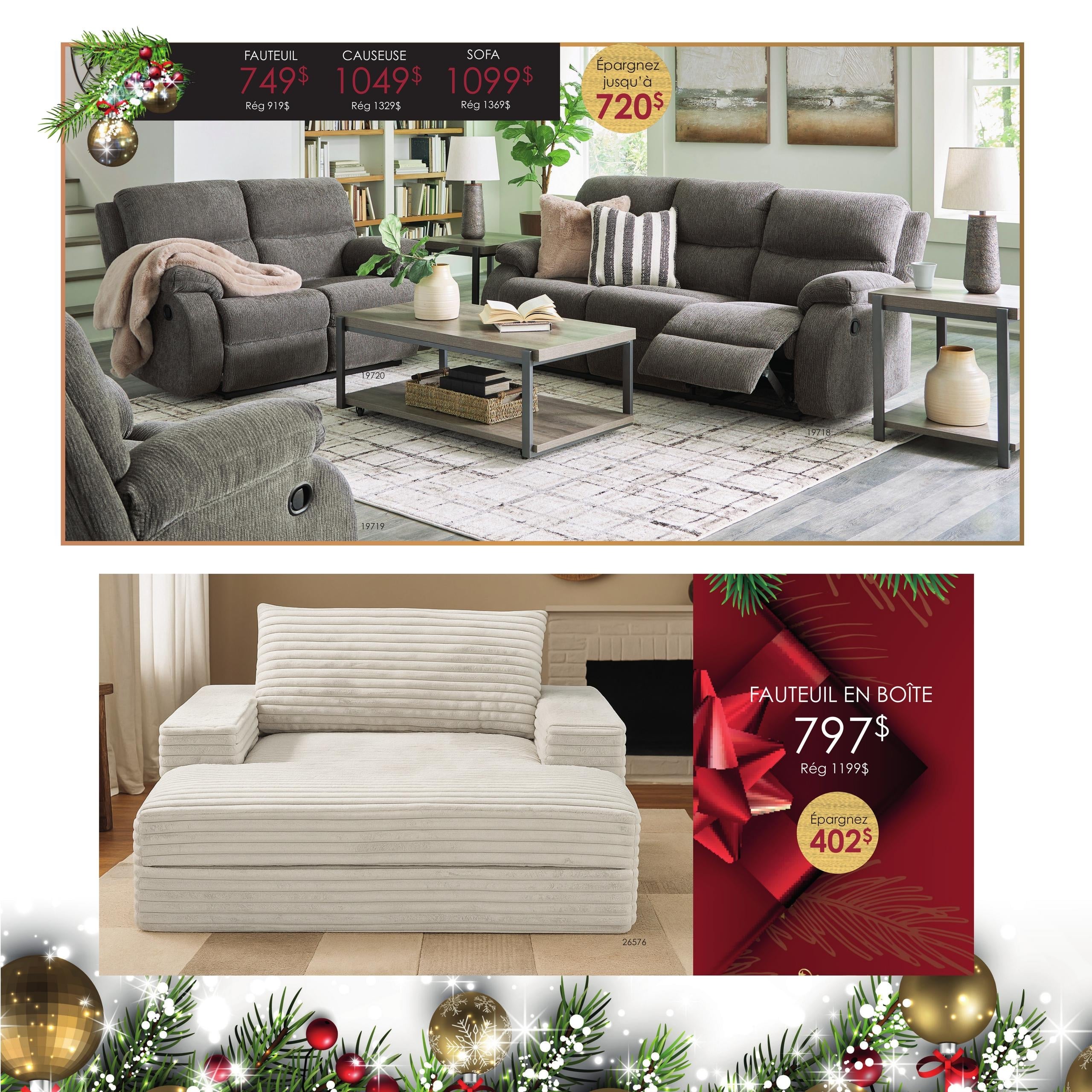 Circulaire Meubles Marchand - Tendances Festives