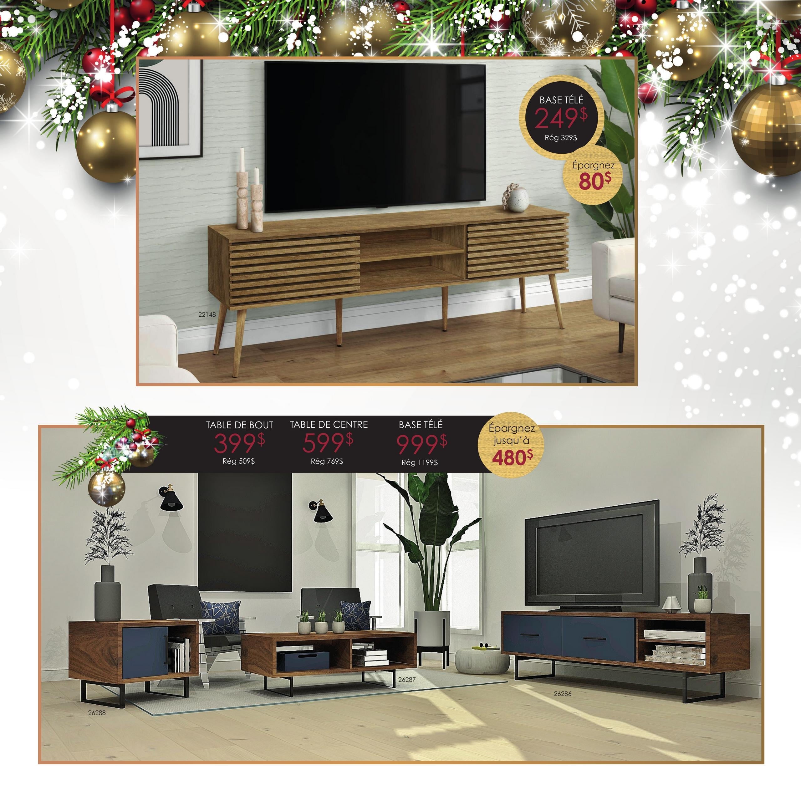 Circulaire Meubles Marchand - Tendances Festives